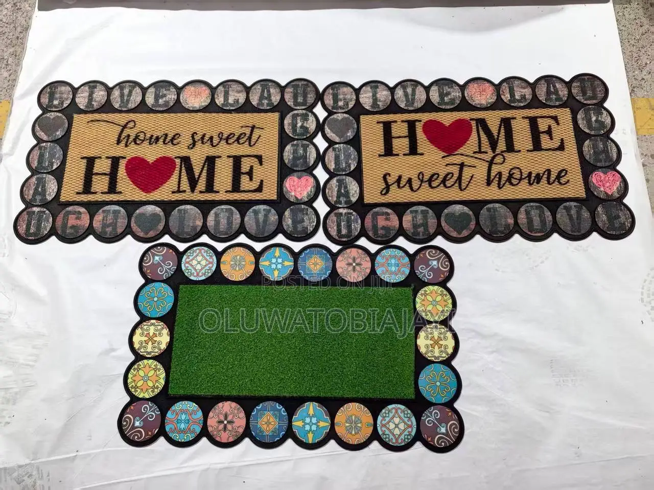 Grass Mosaic Door Mat N15,000