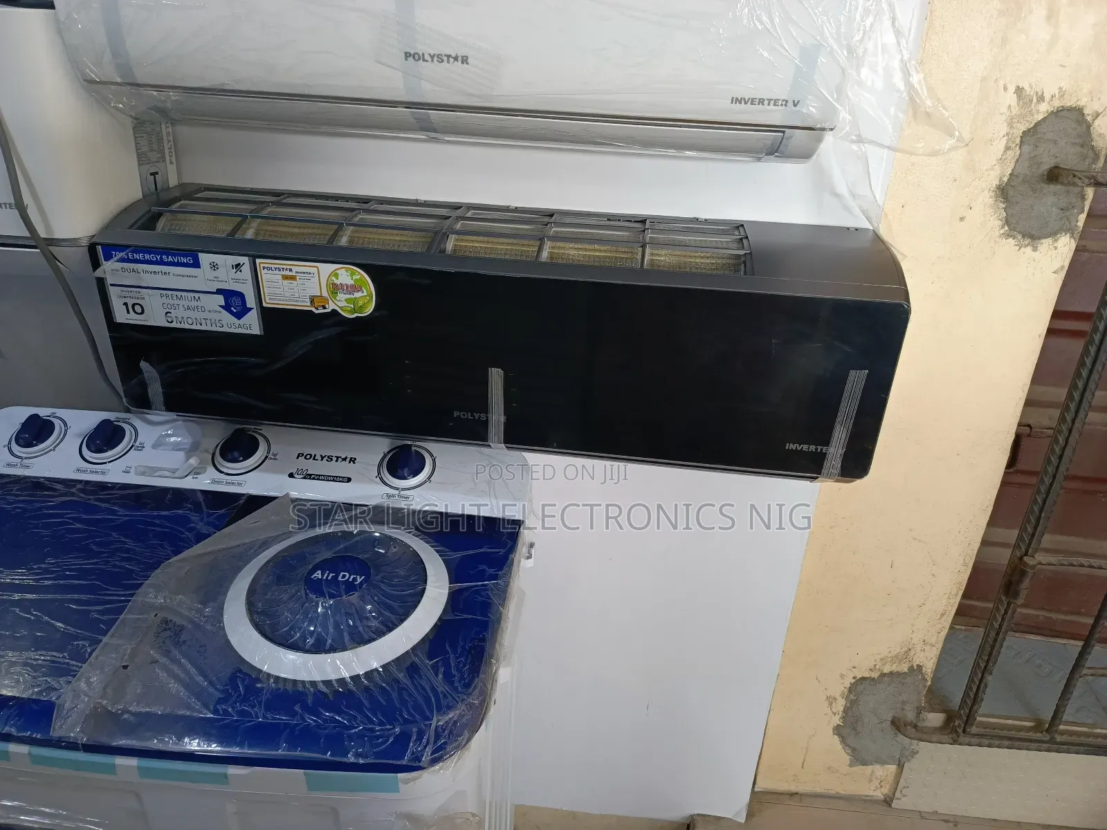 2hp Inverter Ac Black Indoor Polystar