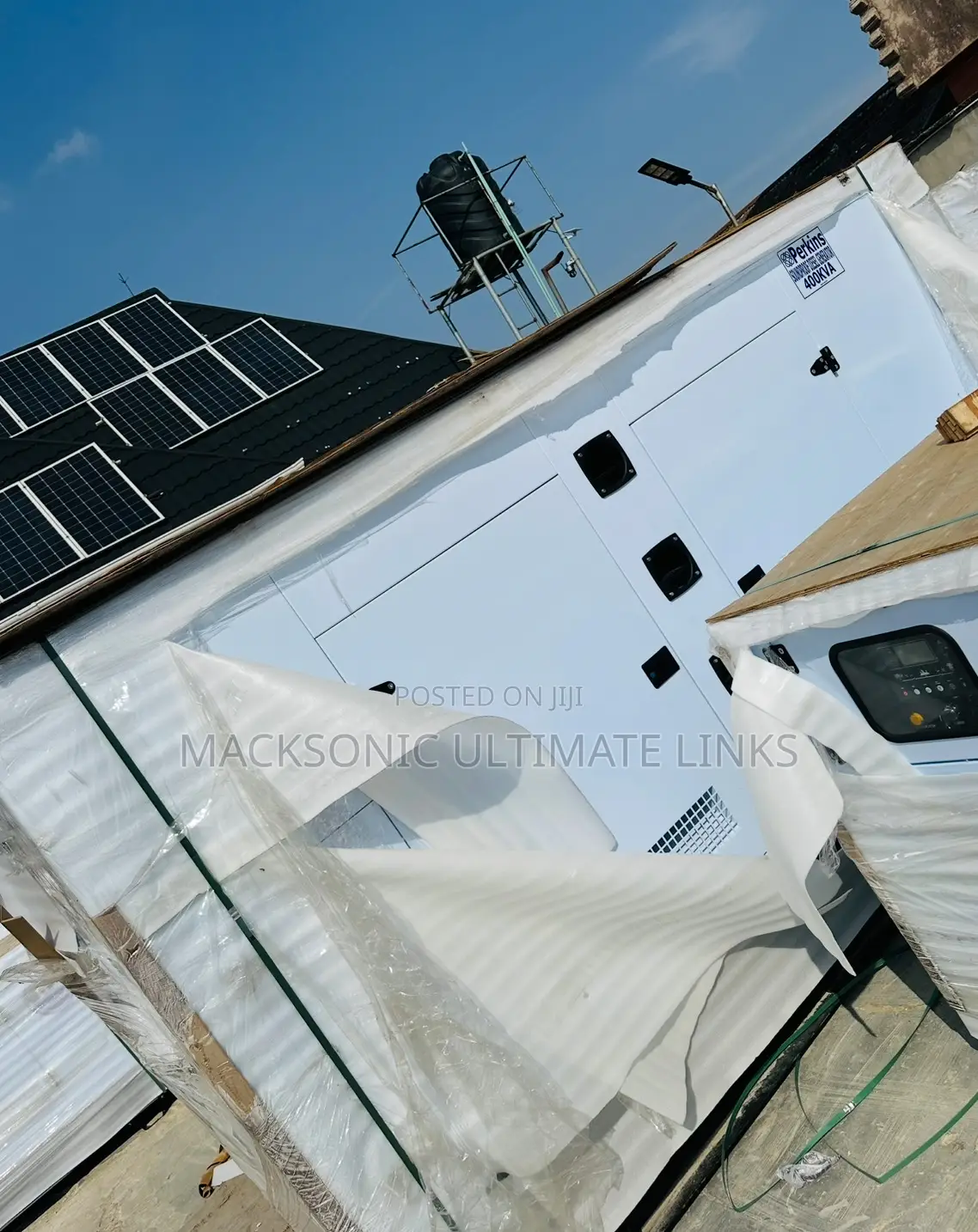 Sp 400kva Perkins Soundproof Generator