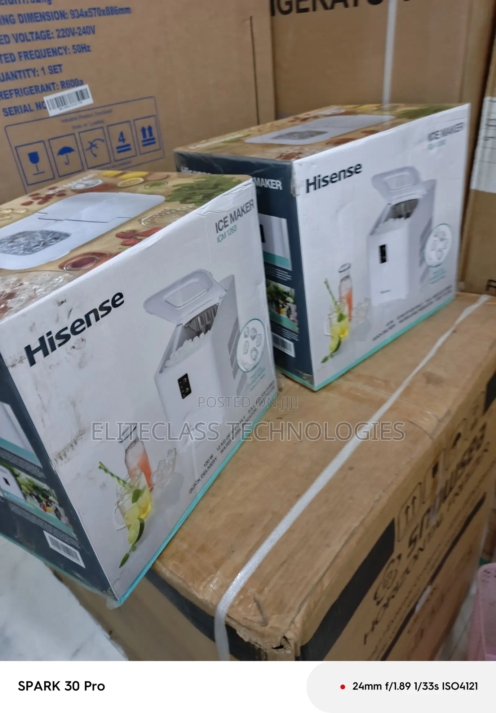 Reliable Hisense [Icm1263] Portable Ice Maker 12kg