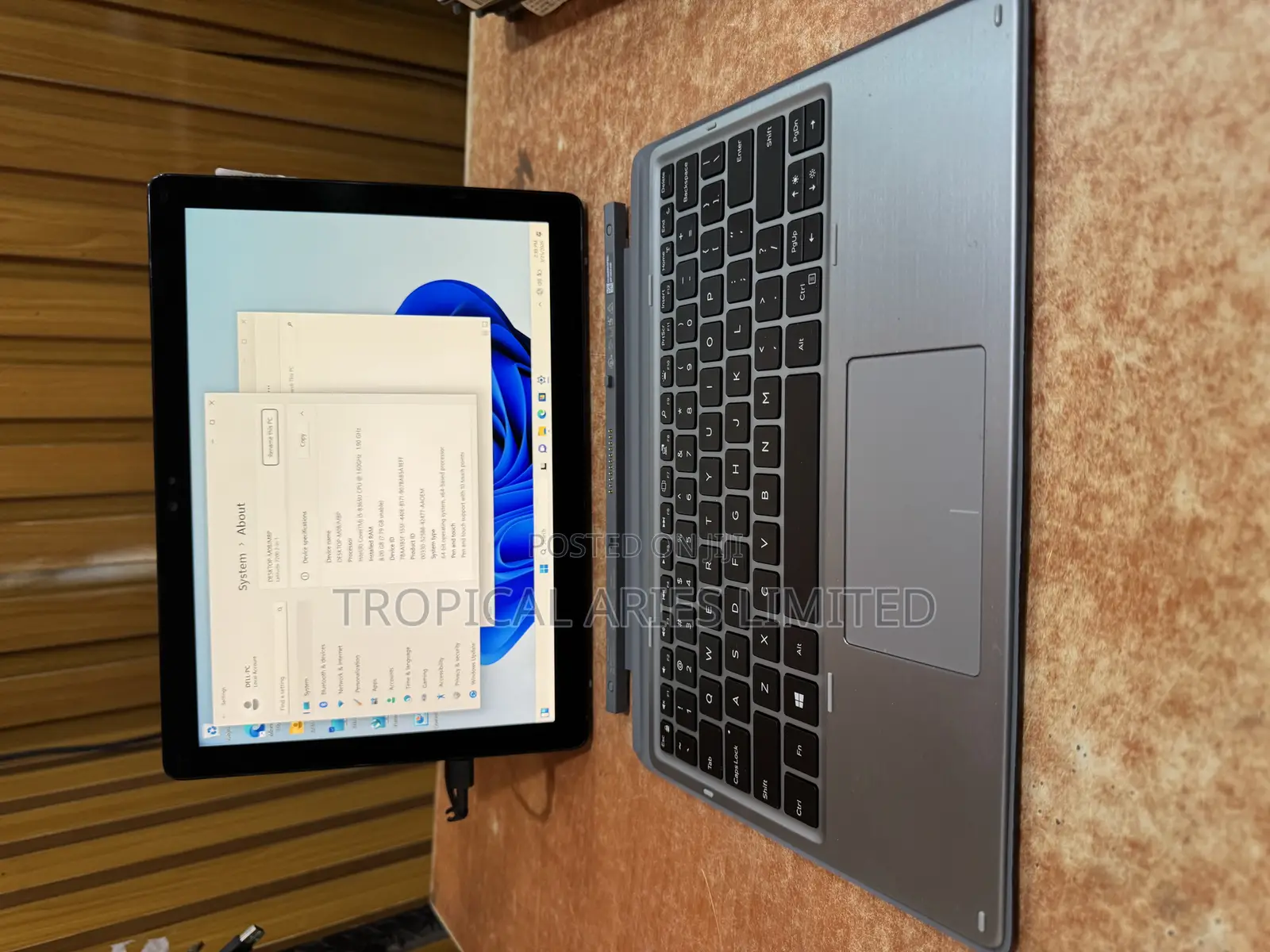 Laptop Dell Latitude 7200 2-in-1 16GB Intel Core i5 SSD 256GB