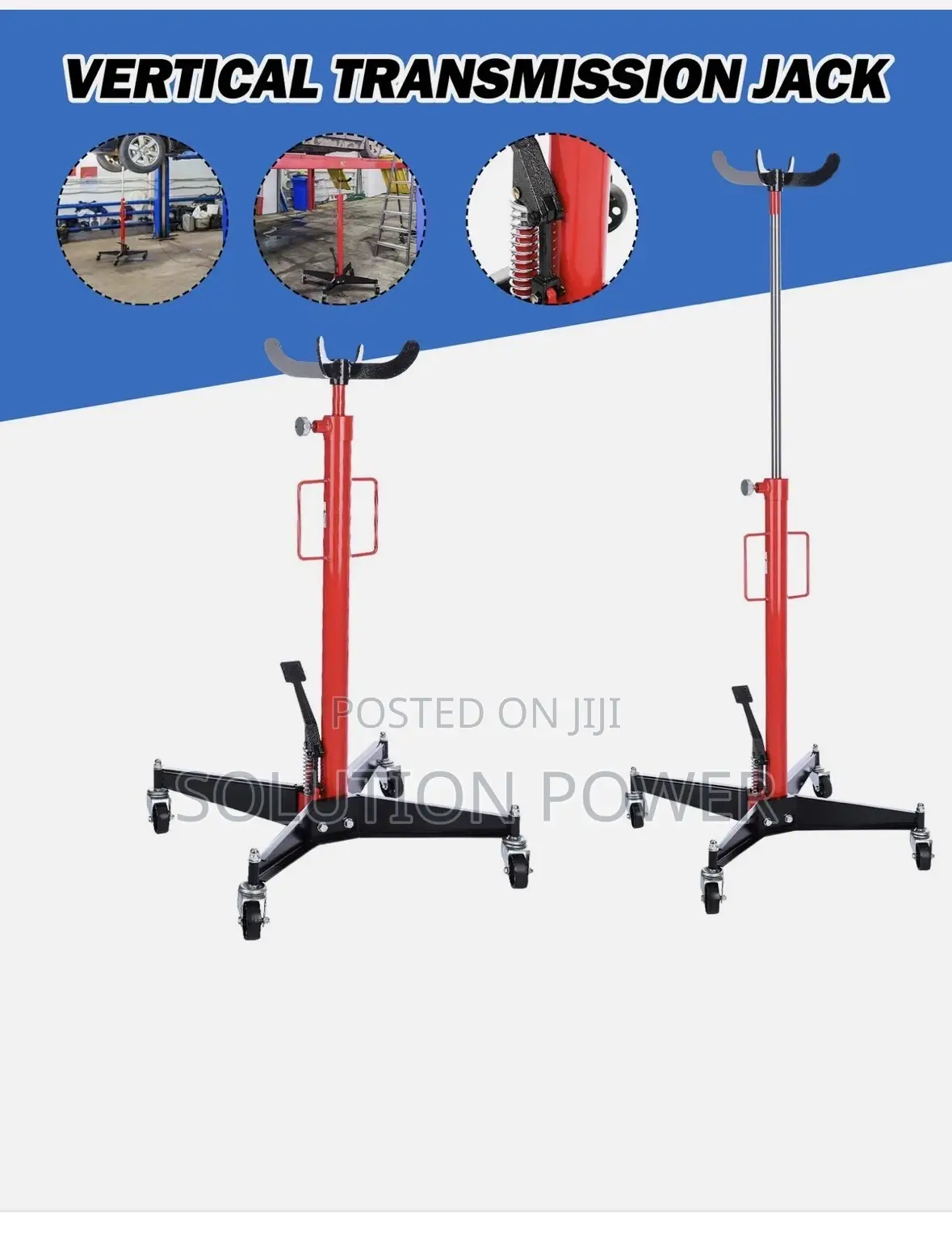 Heavy Duty Vertical Transmission Jack 0.5ton