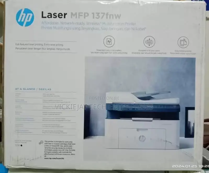Hp Laser MFP 137fnw
