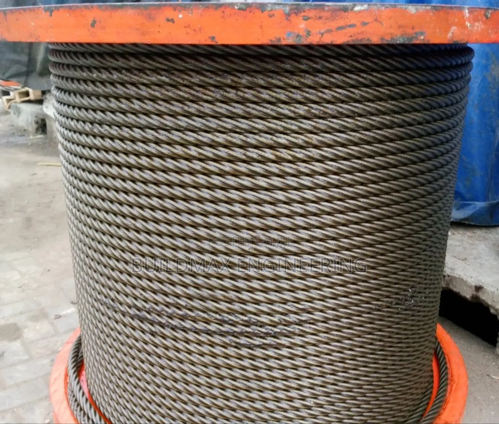 26mm Ungalvanized Steel Rope