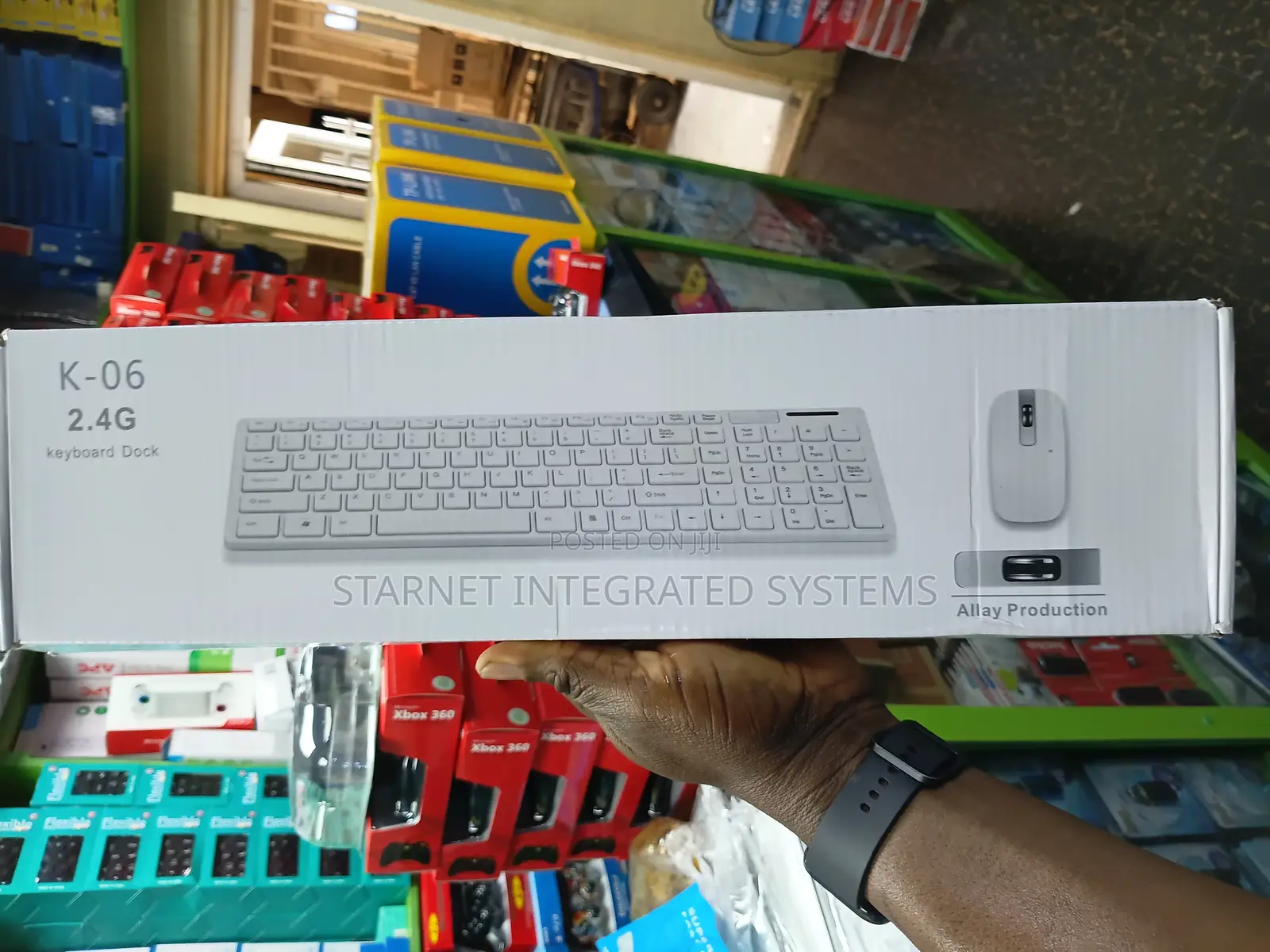 Generic Ultra-Thin Normal Wireless Keyboard and Mouse 2.4ghz K-06