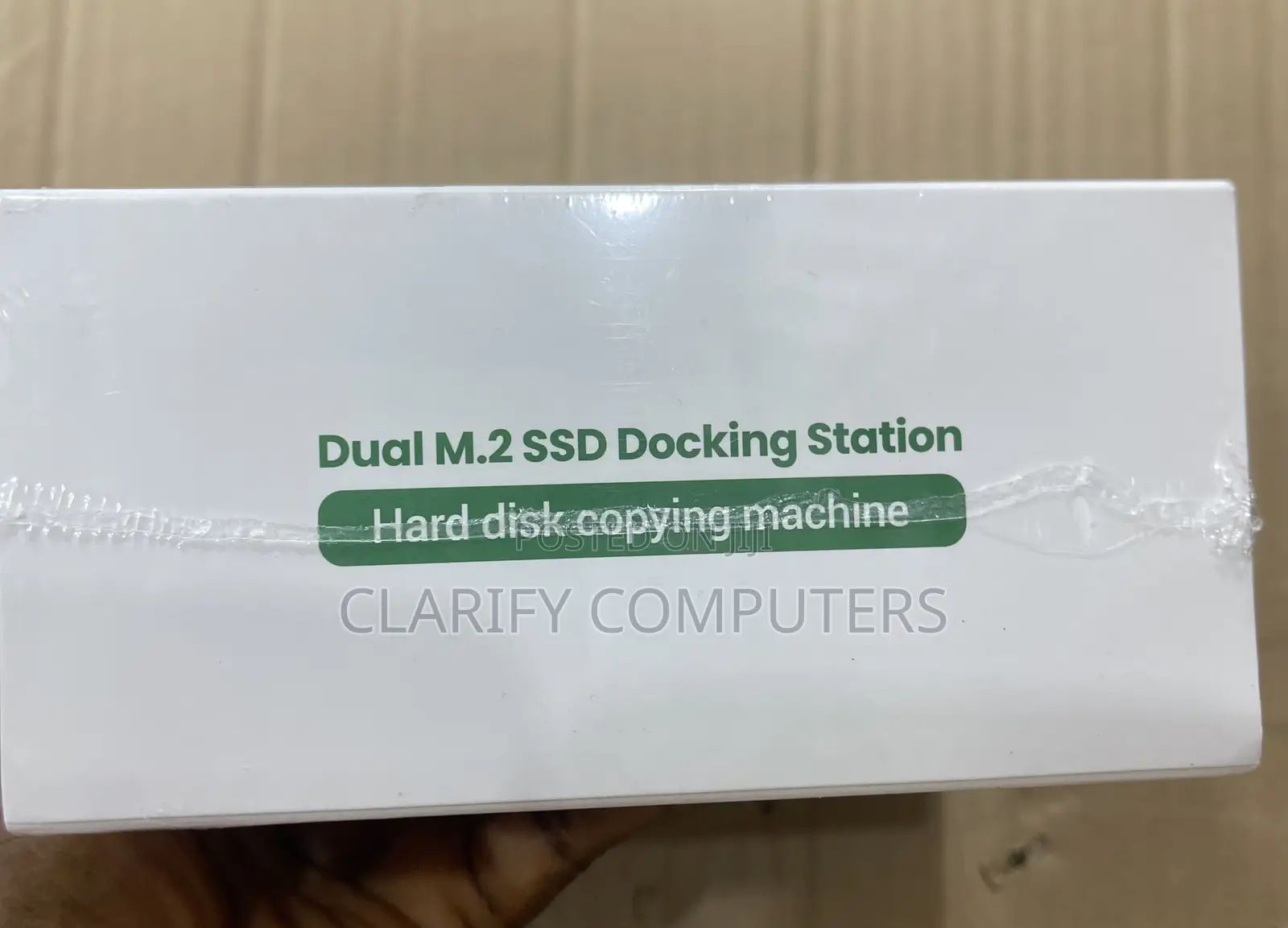 Dual M.2 SSD Docking Station Dual Bay M.2 SSD Clone Hd Enclosure