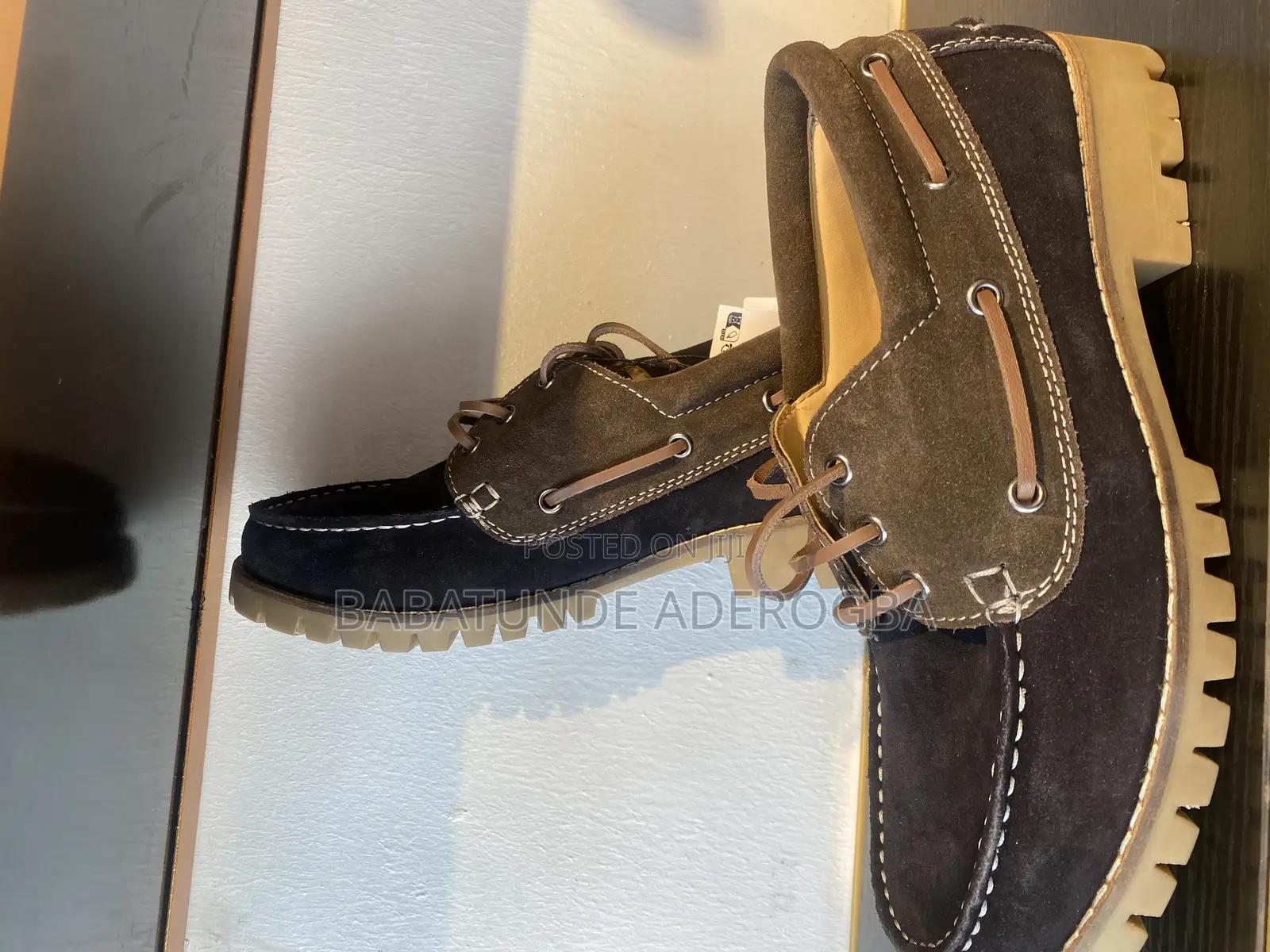 Zara Leather Deck Shoes