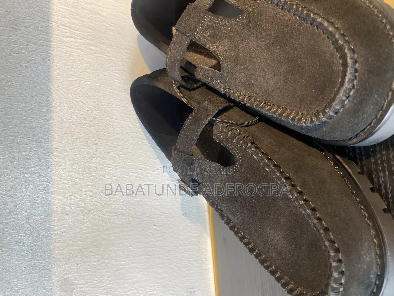 Buckle Leather Shoes