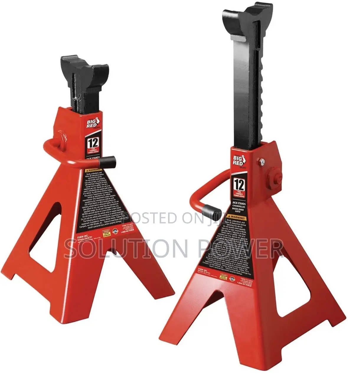 Heavy Duty 12ton Jack Stand (Axle Stand)