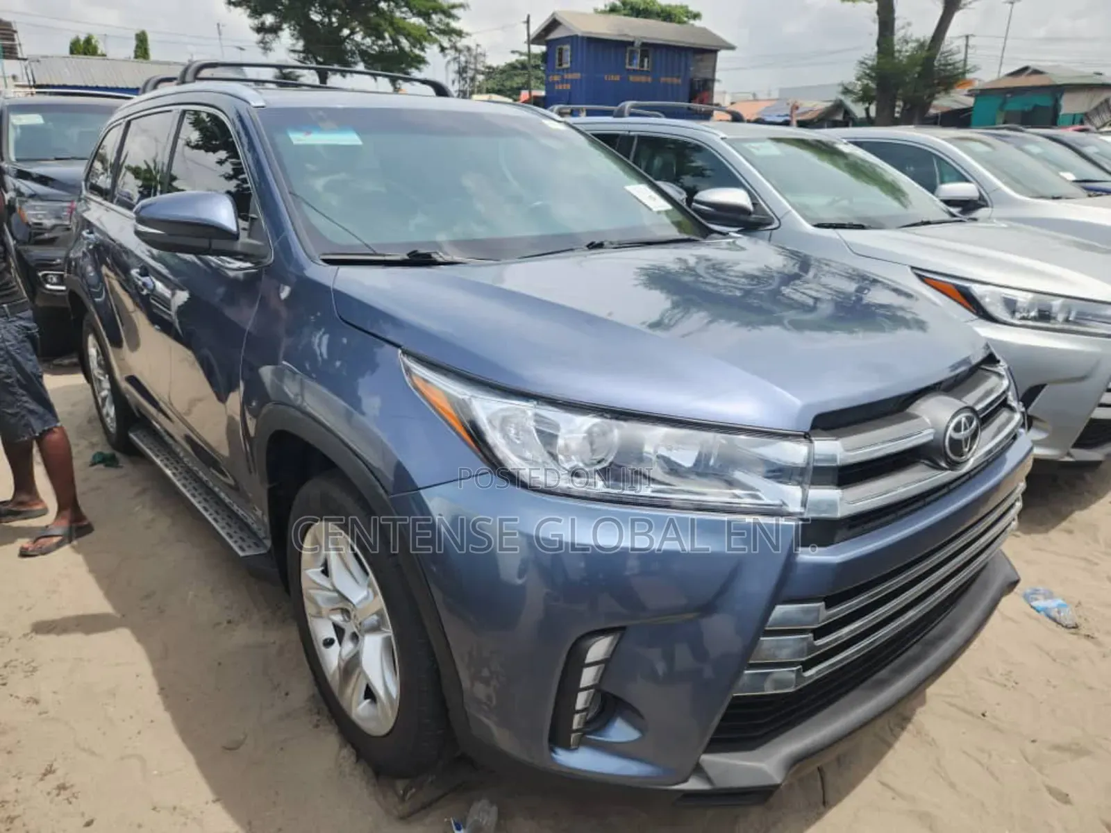 Toyota Highlander Limited 4dr SUV AWD (3.5L 6cyl 6A) 2015 Blue