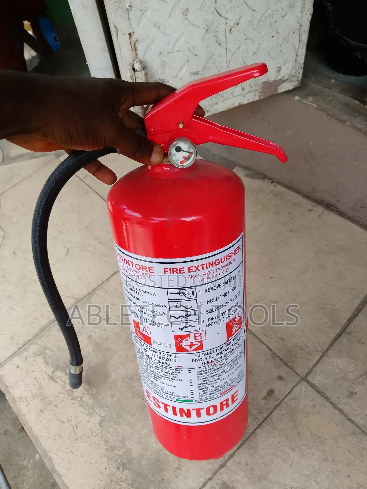 Fire Extinguisher 6kg
