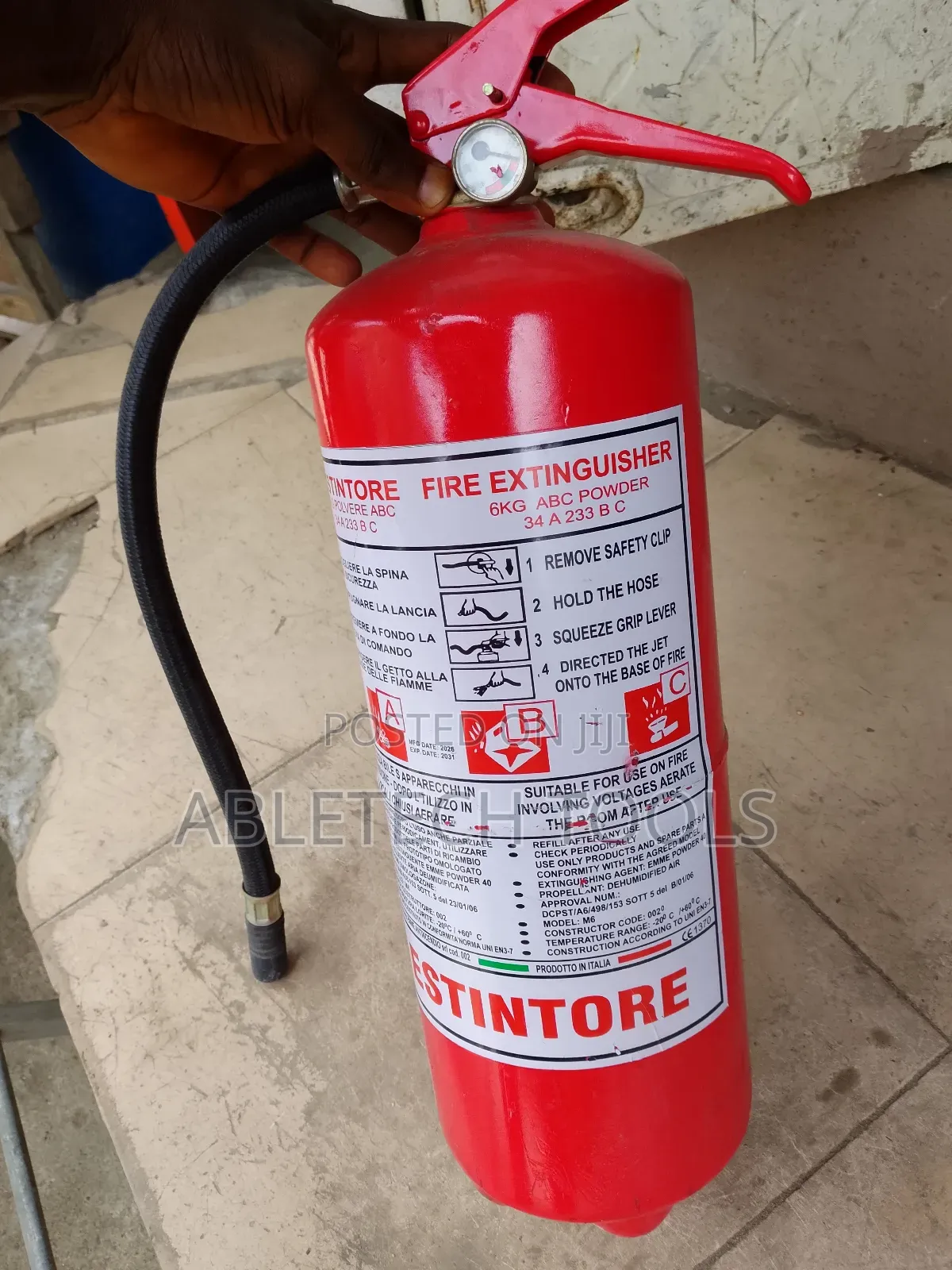 Fire Extinguisher 6kg