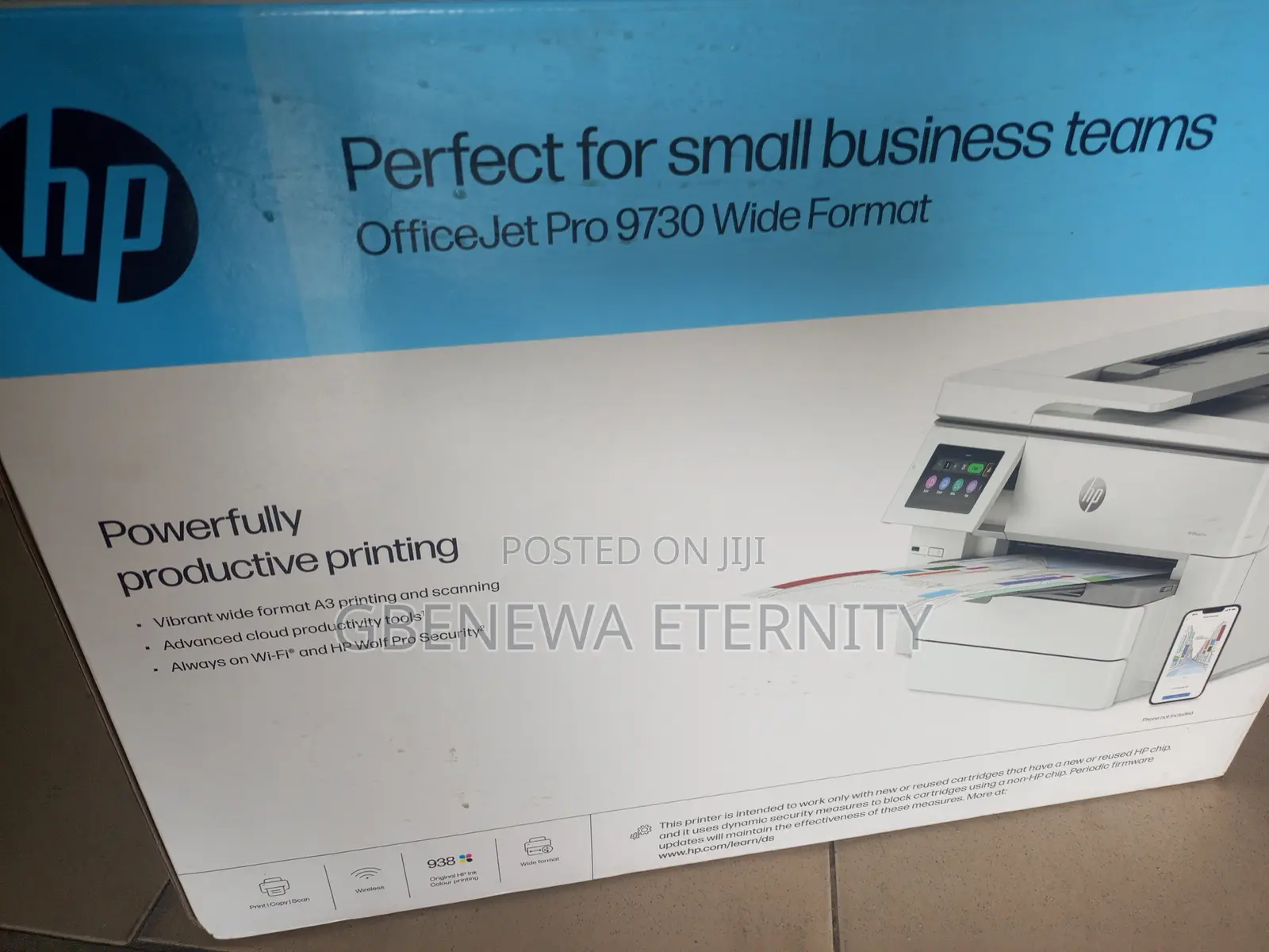 Hp Officejet Pro 9730 Wide Format Printer