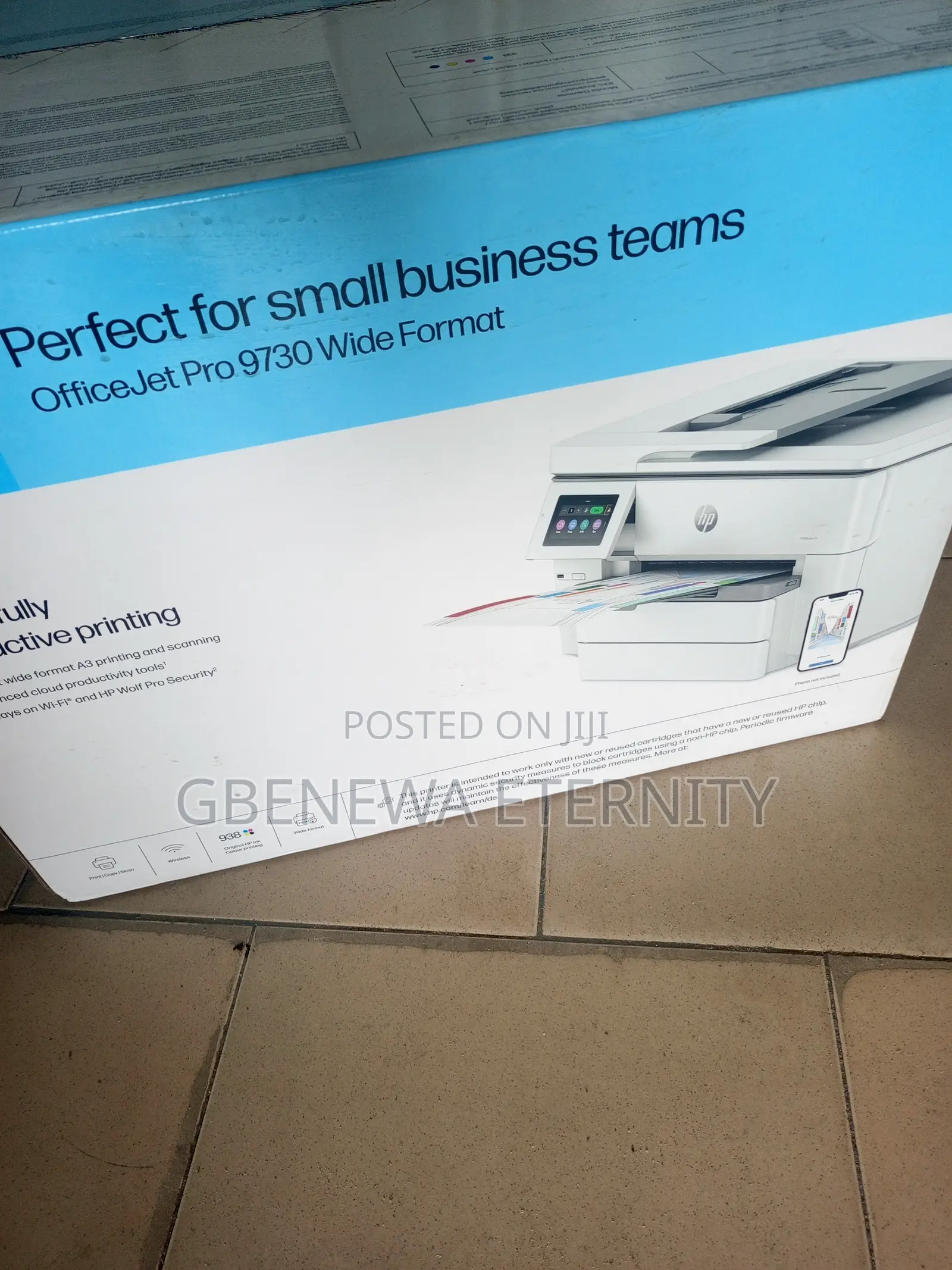 Hp Officejet Pro 9730 Wide Format Printer