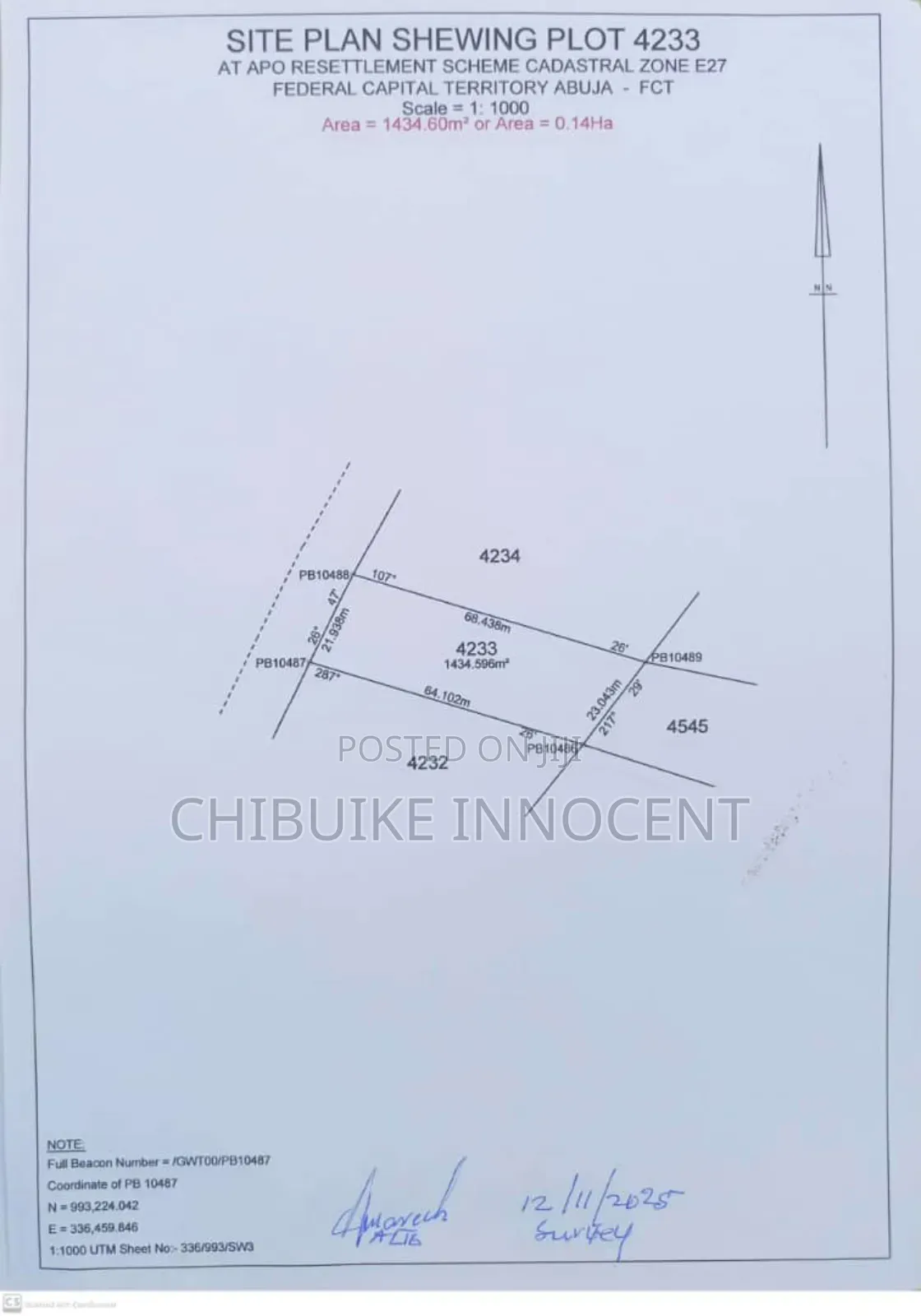 Property for Sale Apo Resettlement Abuja