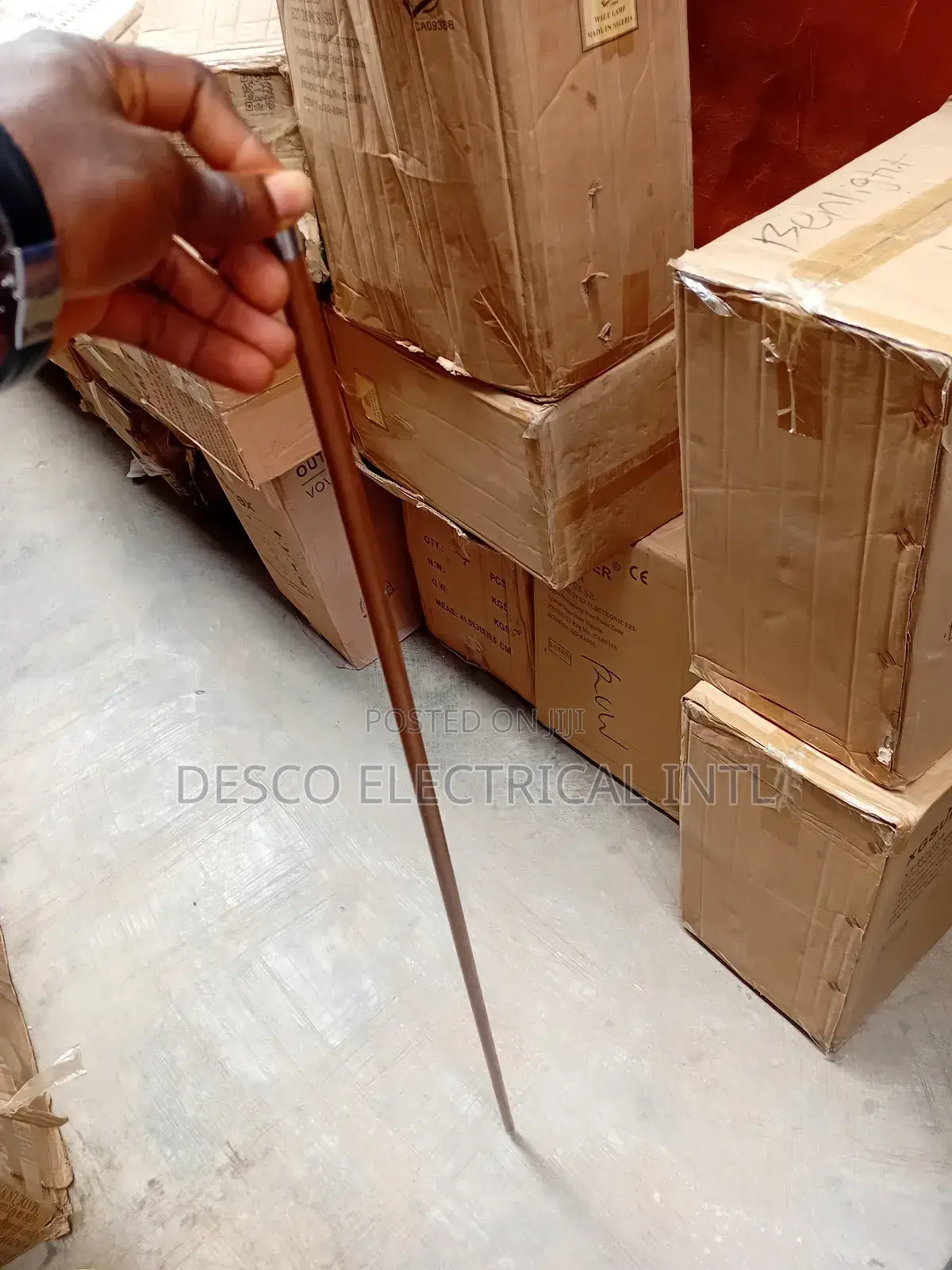 4fit Earth Rod Pure Copper