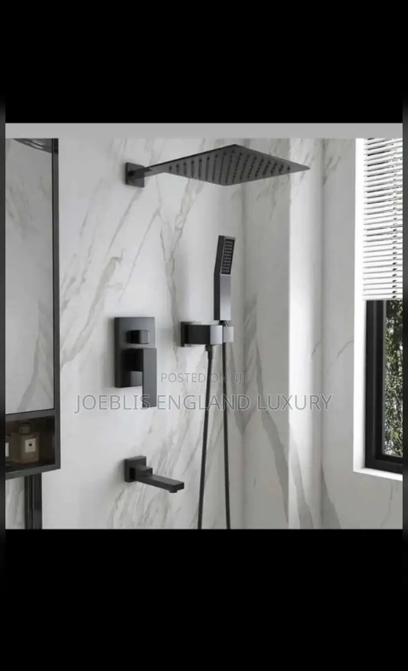 Conduit Shower Black 5ways