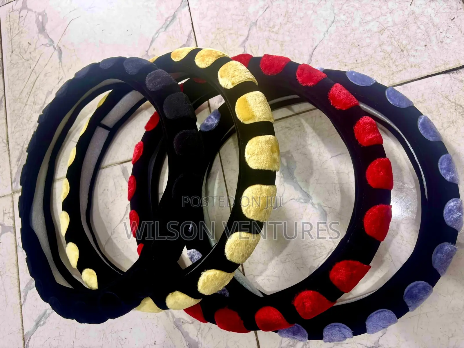 Soft Feel Sued Universal Steering Wheel Cover