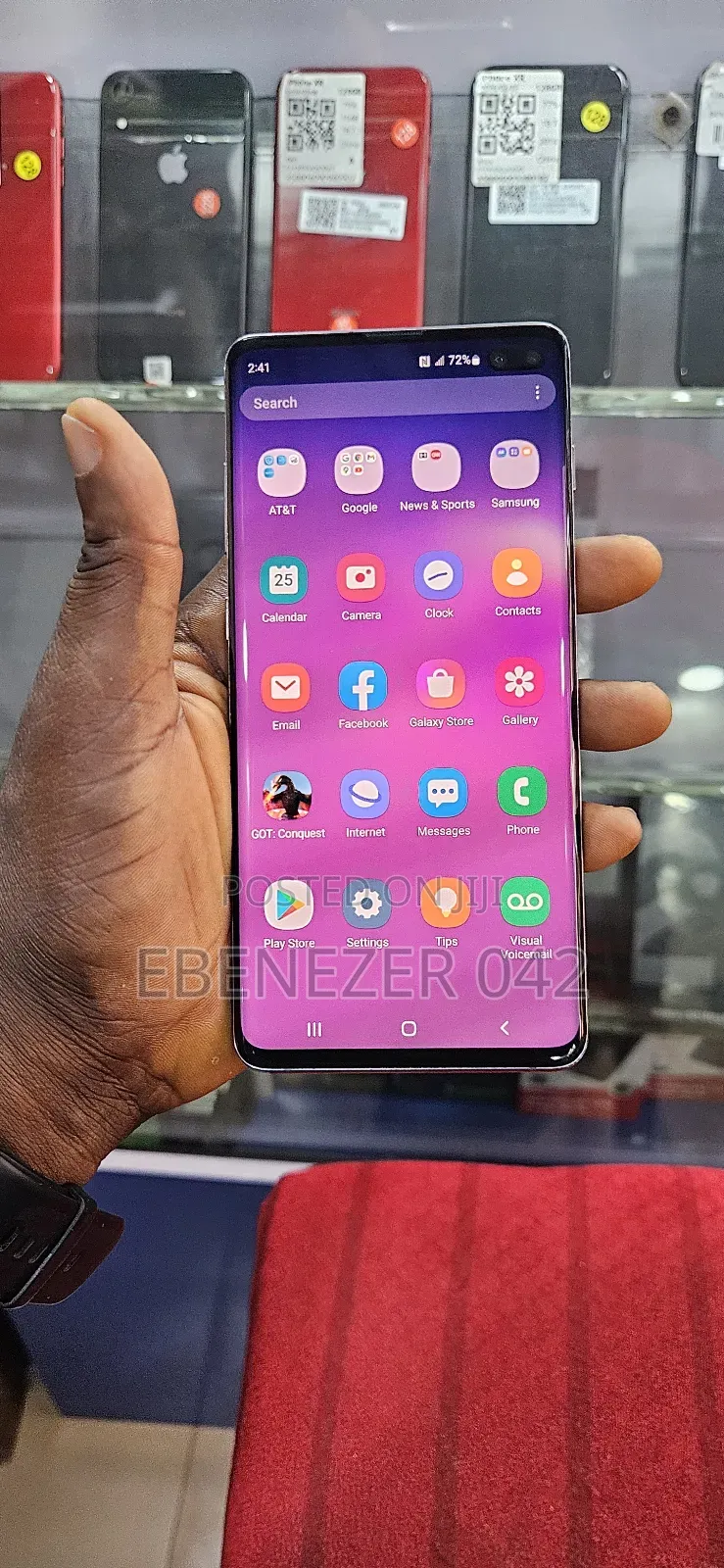 Samsung Galaxy S10 Plus 128 GB Black