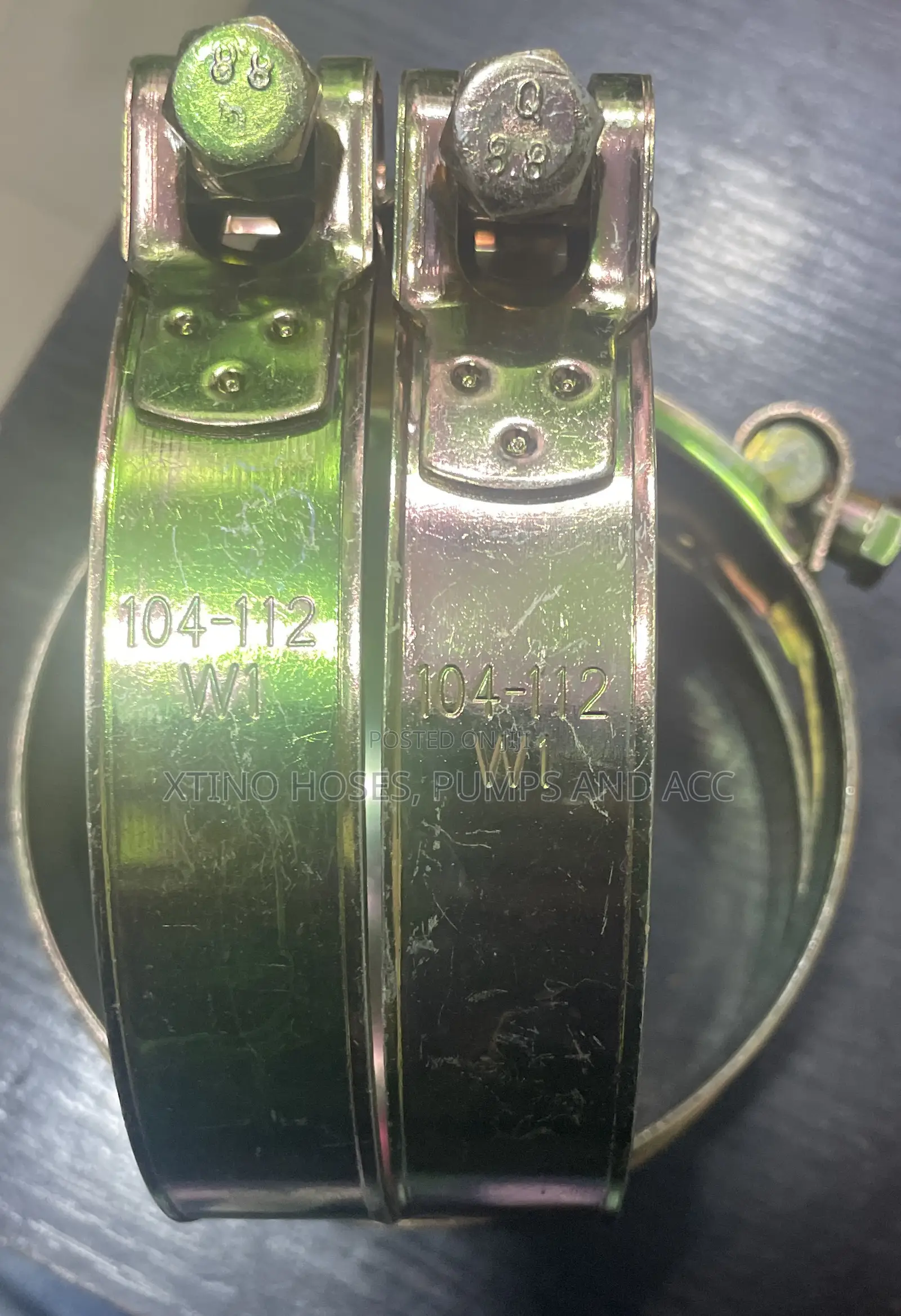 104-112mm Hose Clamps