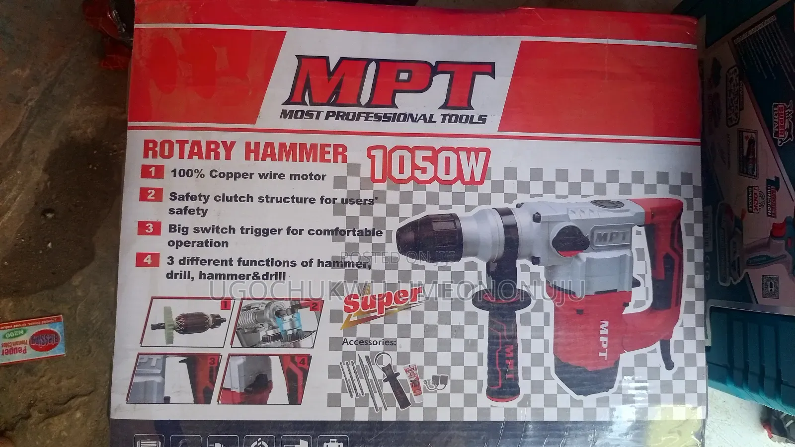 Rotary Hammer Machine MPT