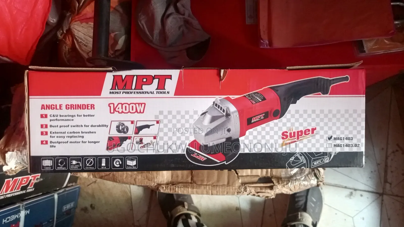 Angel Grinding Machine Mpt