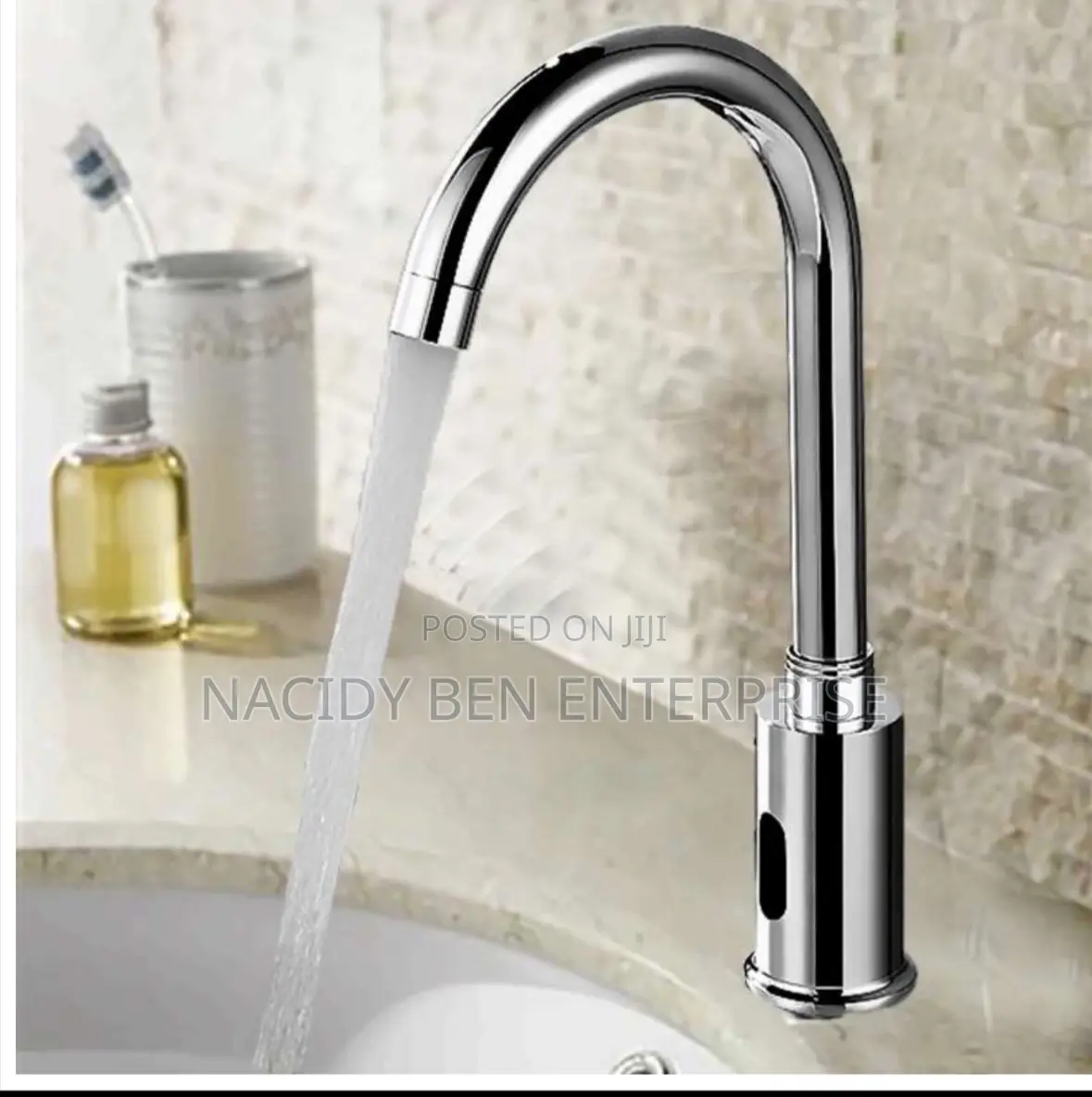 Chrome Automated Faucet, Cold