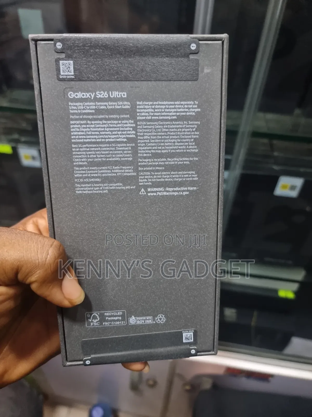 New Samsung Galaxy S26 Ultra 5G 512 GB Blue