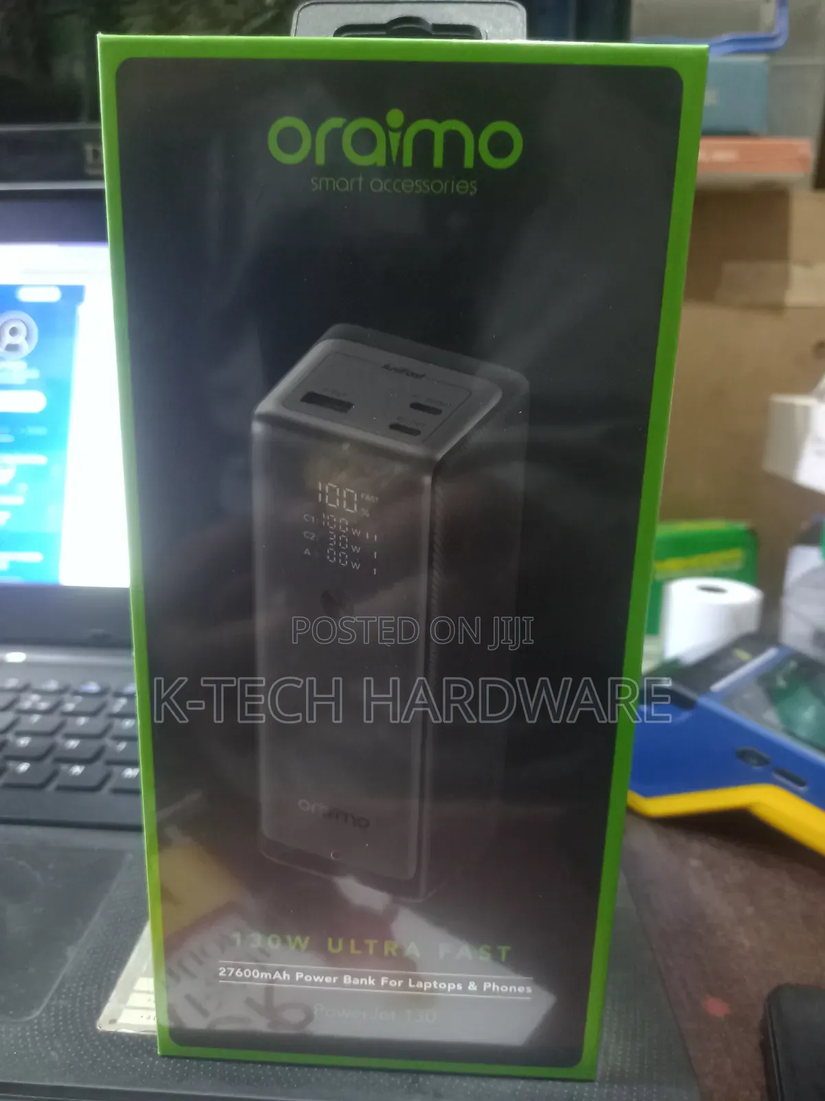 130watts Oraimo Powerjet 130 27600mah Laptop Power Bank