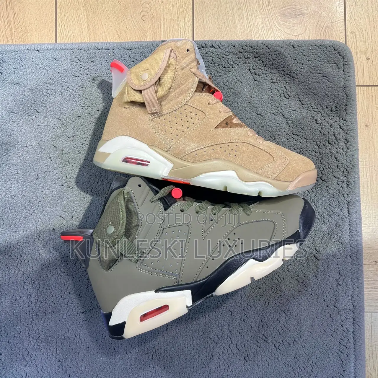 Original Air Jordan 6 Retro Travis Scott Sneakers Collections