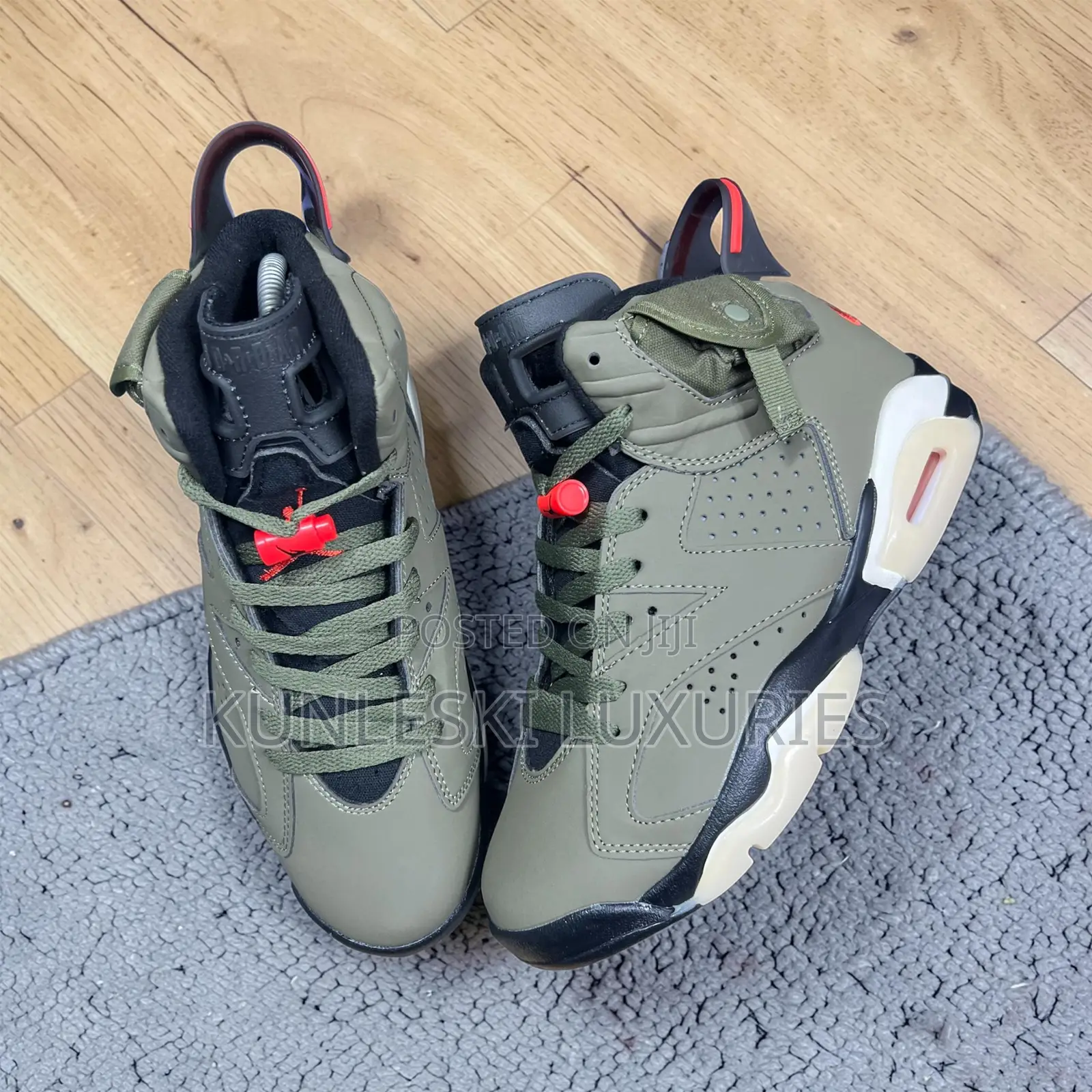 Original Air Jordan 6 Retro Travis Scott Sneakers Collections