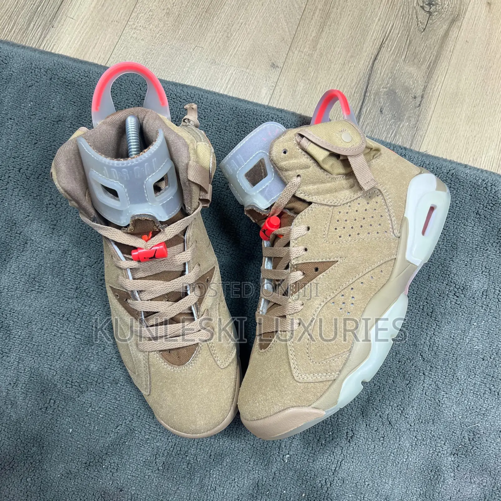Original Air Jordan 6 Retro Travis Scott Sneakers Collections