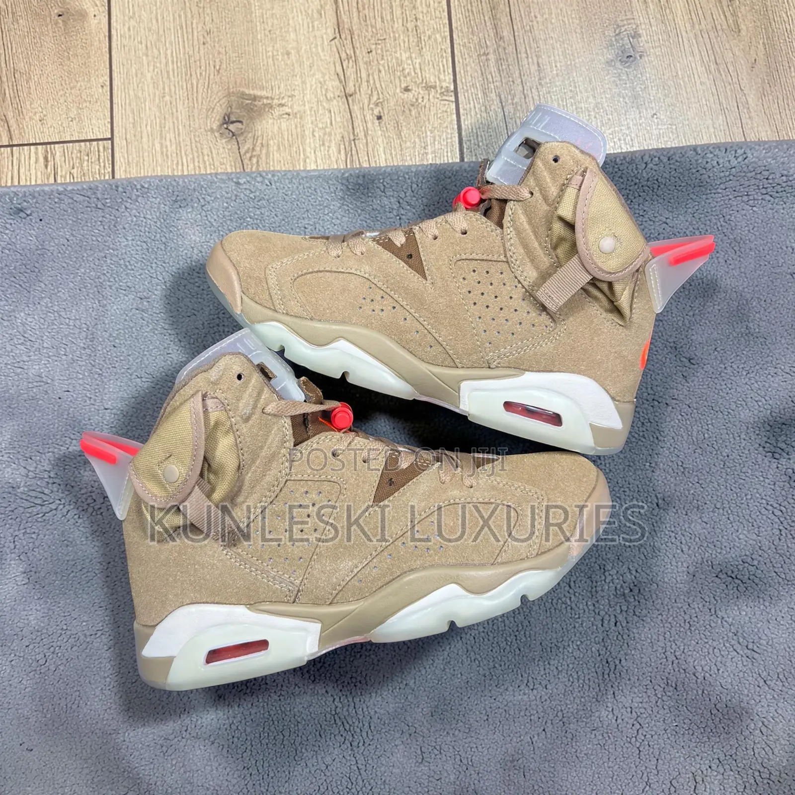 Original Air Jordan 6 Retro Travis Scott Sneakers Collections