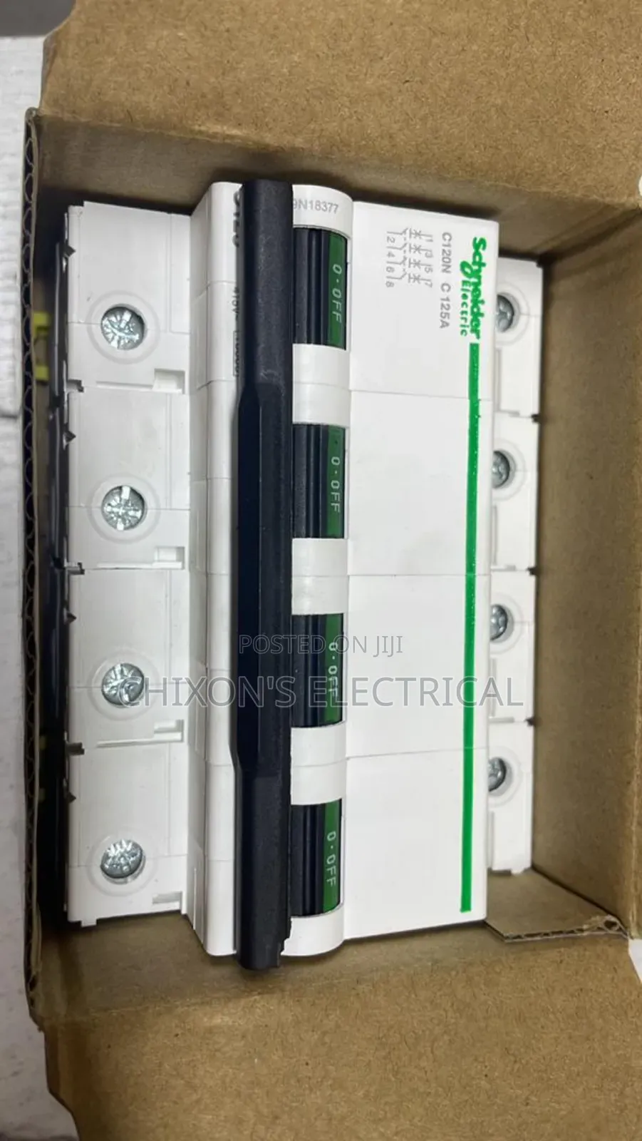 125amp 4pole MCB Breaker Schneider Original