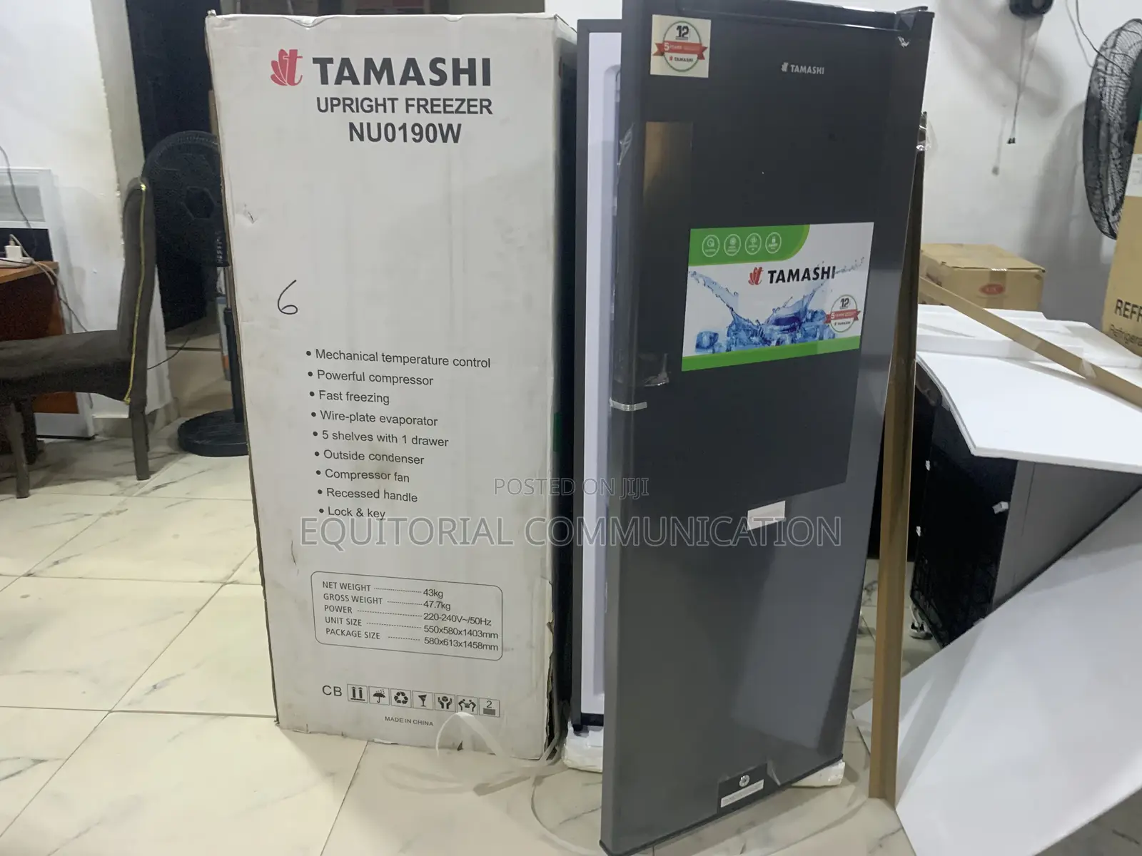 Tamashi Nuo190w Refrigerator – Easy Storage System