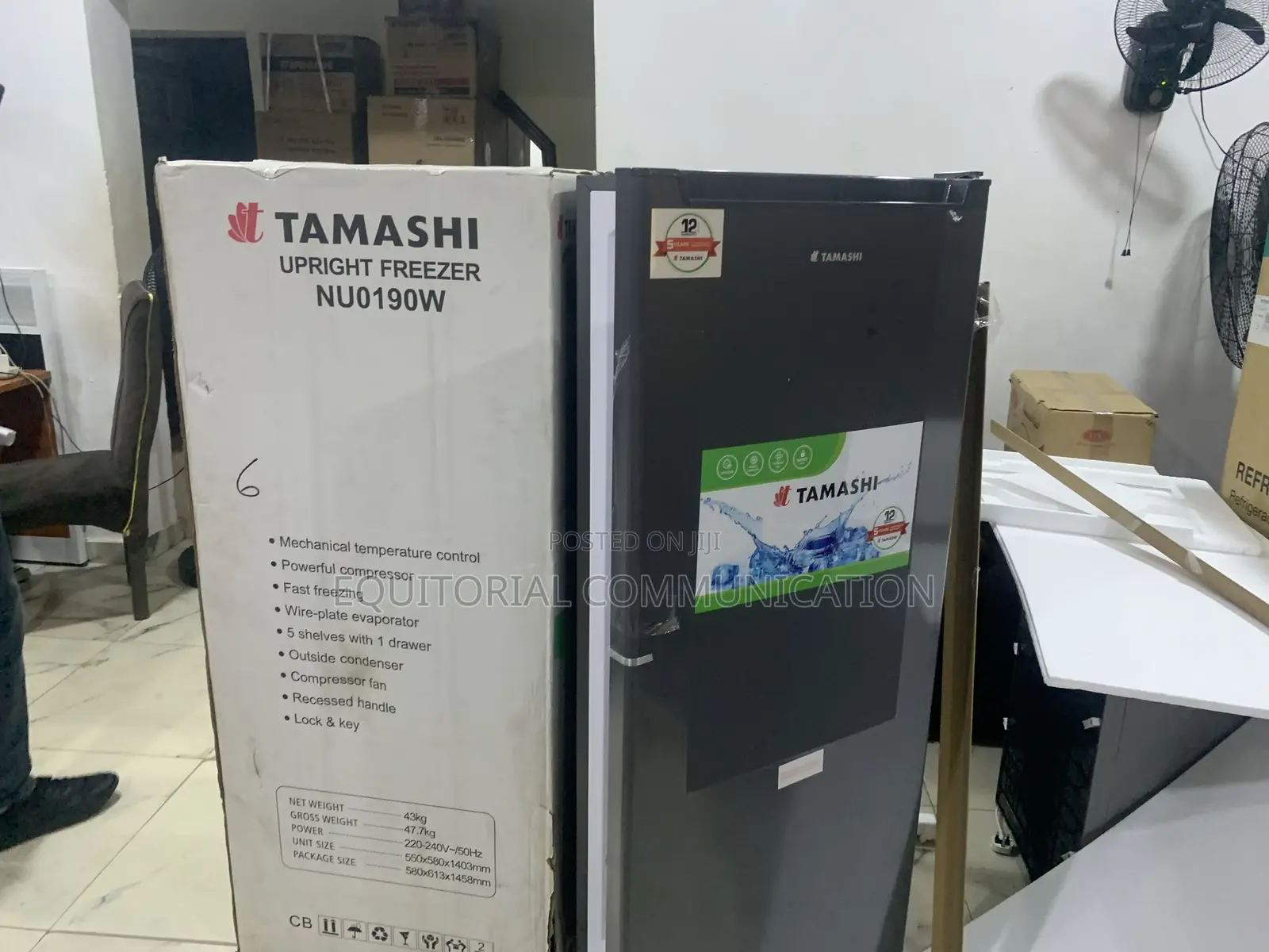 Tamashi Nuo190w Refrigerator – Easy Storage System