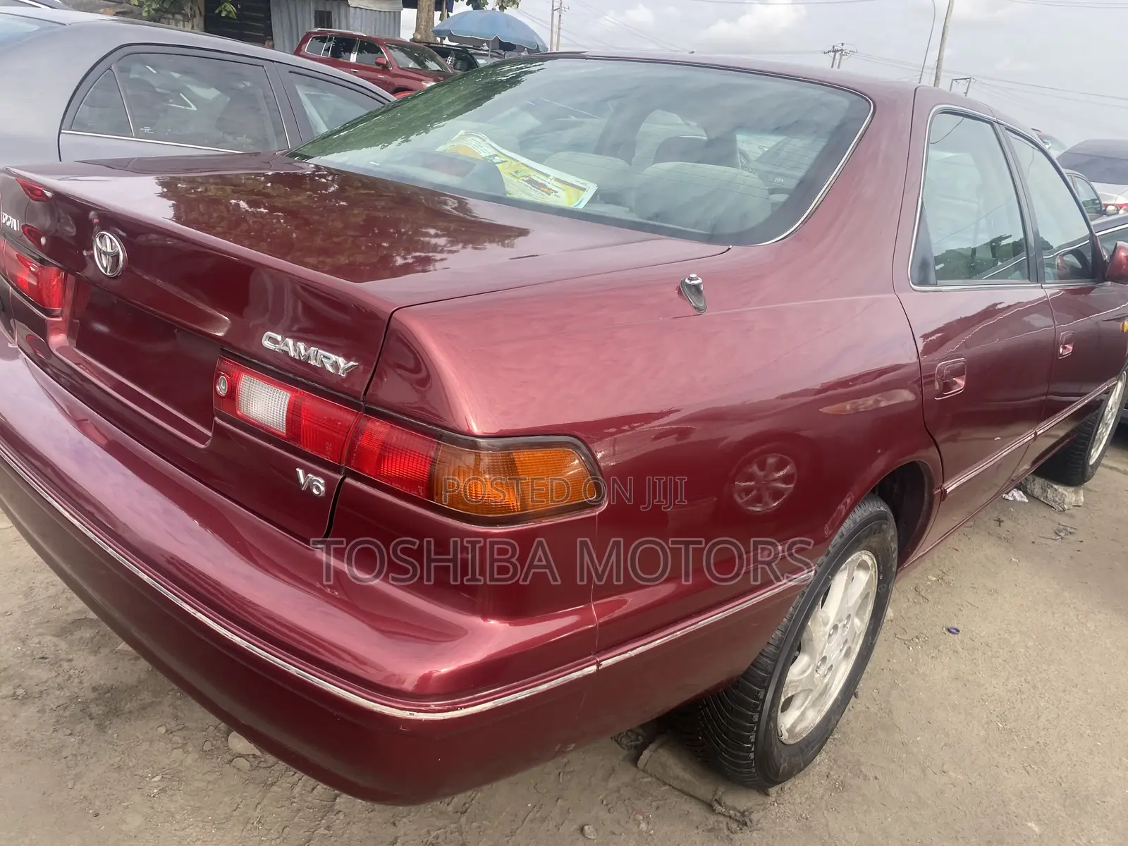 Toyota Camry LE V6 4dr Sedan (3.0L 6cyl 4A) 2000 Red