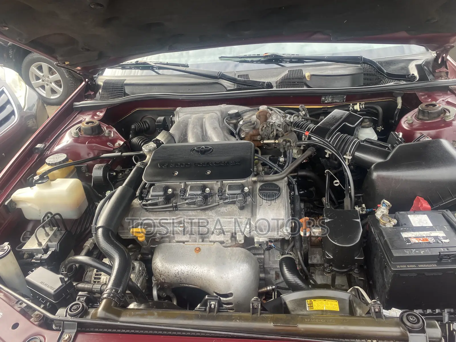 Toyota Camry LE V6 4dr Sedan (3.0L 6cyl 4A) 2000 Red