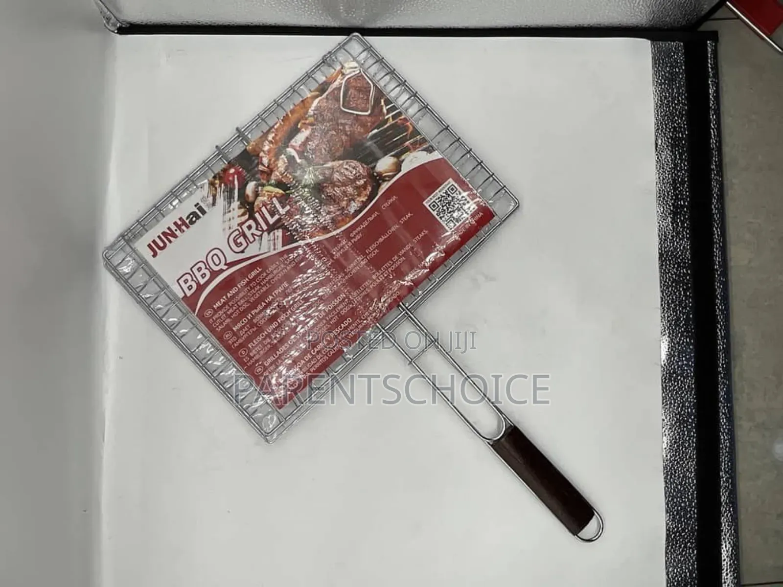 Portable BBQ Grill Net Clip Silver- Small/Medium/Big