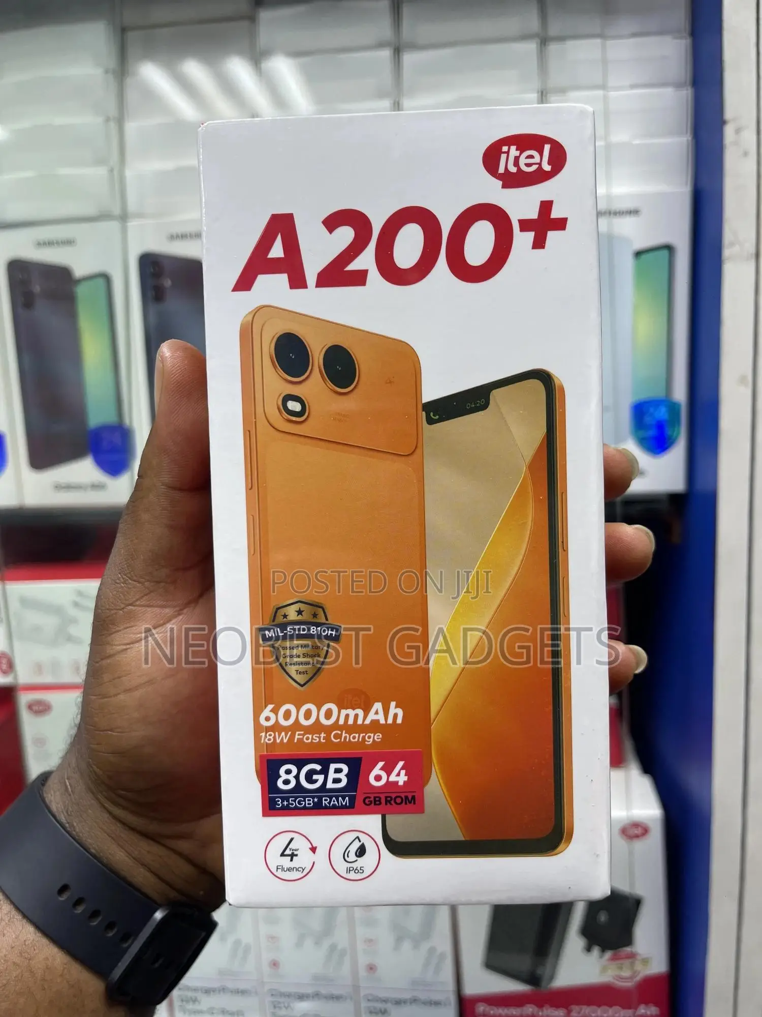 New Itel A200+ 64 GB