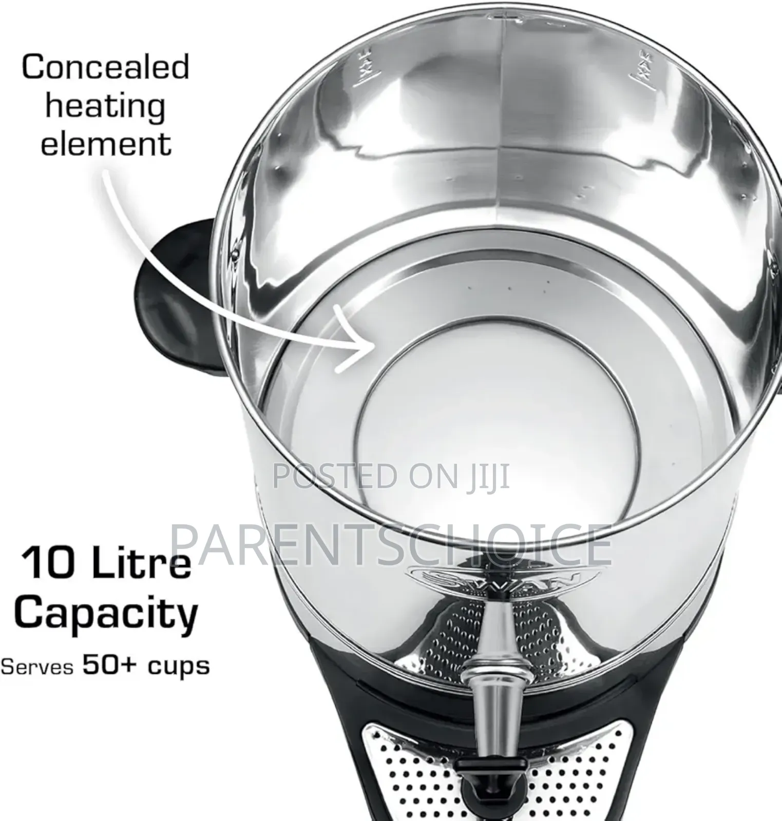 Swan Swu10l Catering Urn With Automatic Temperature Control 10l- 600w