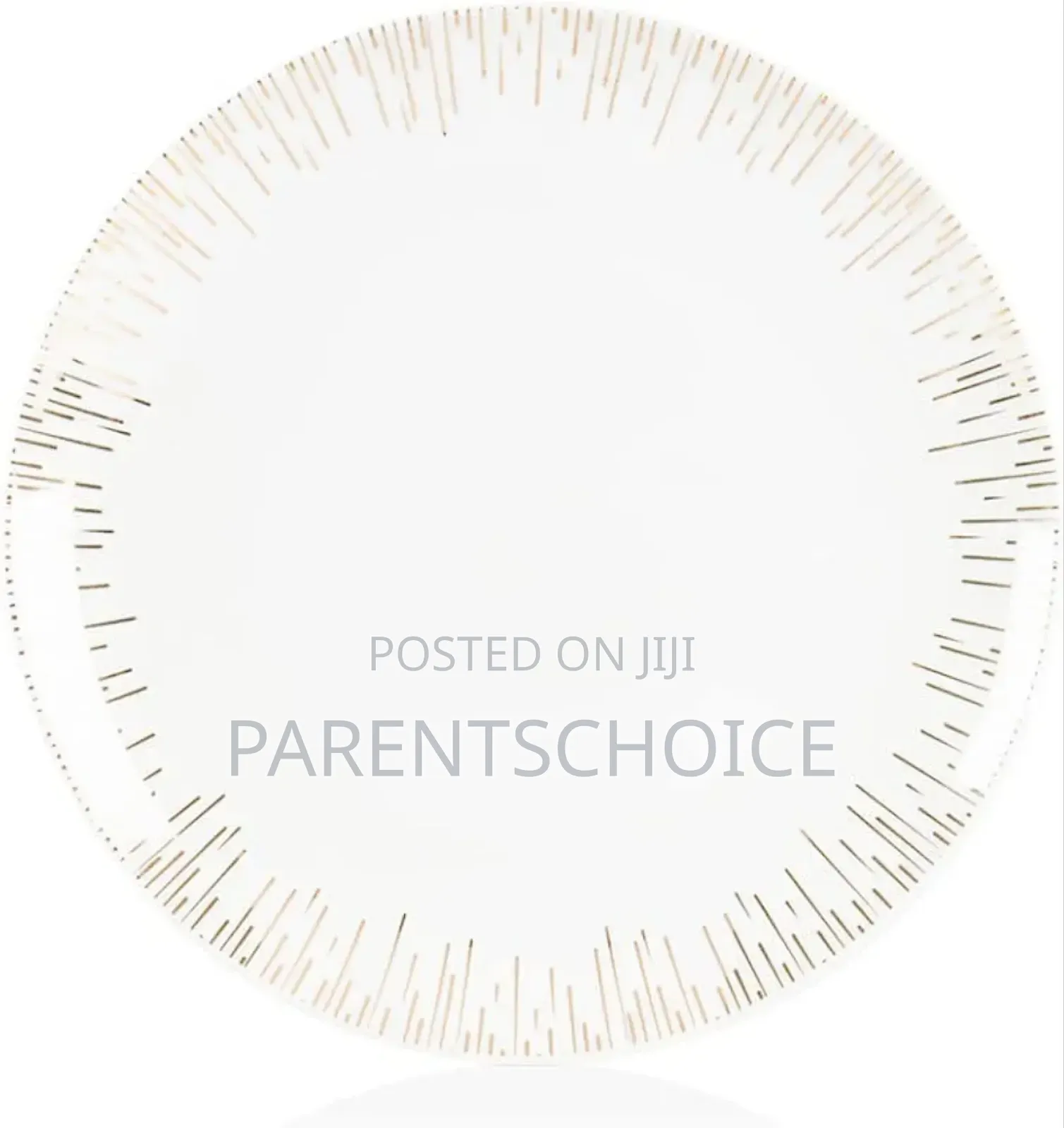 Sabichi Gold Sunburst 12pc Dinner Set