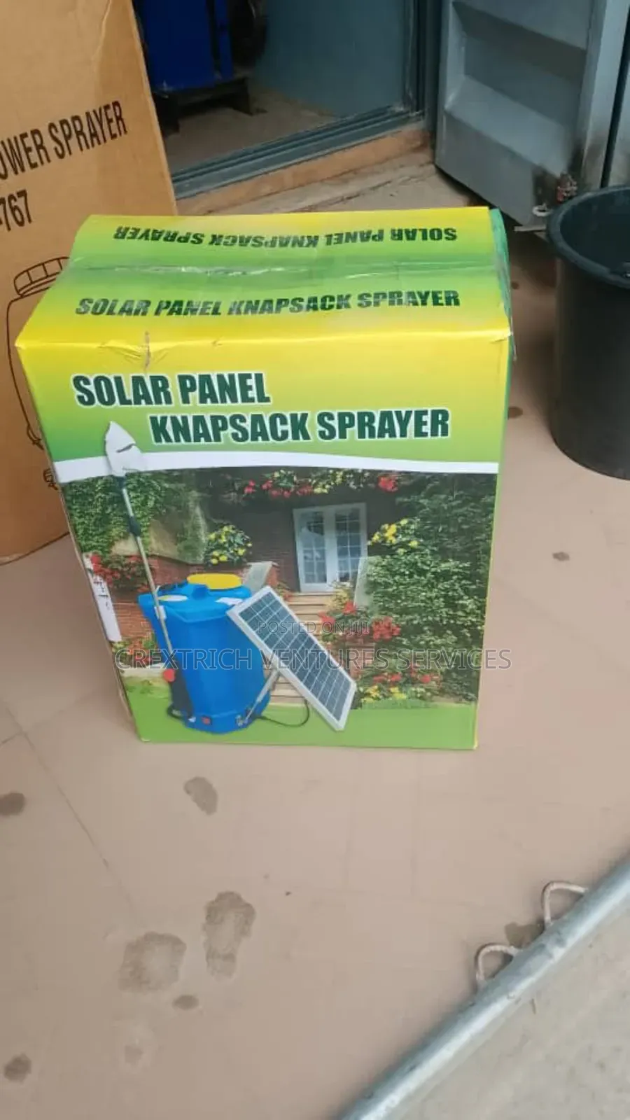 Solar Rechargeable 20 L Knapsack Sprayer
