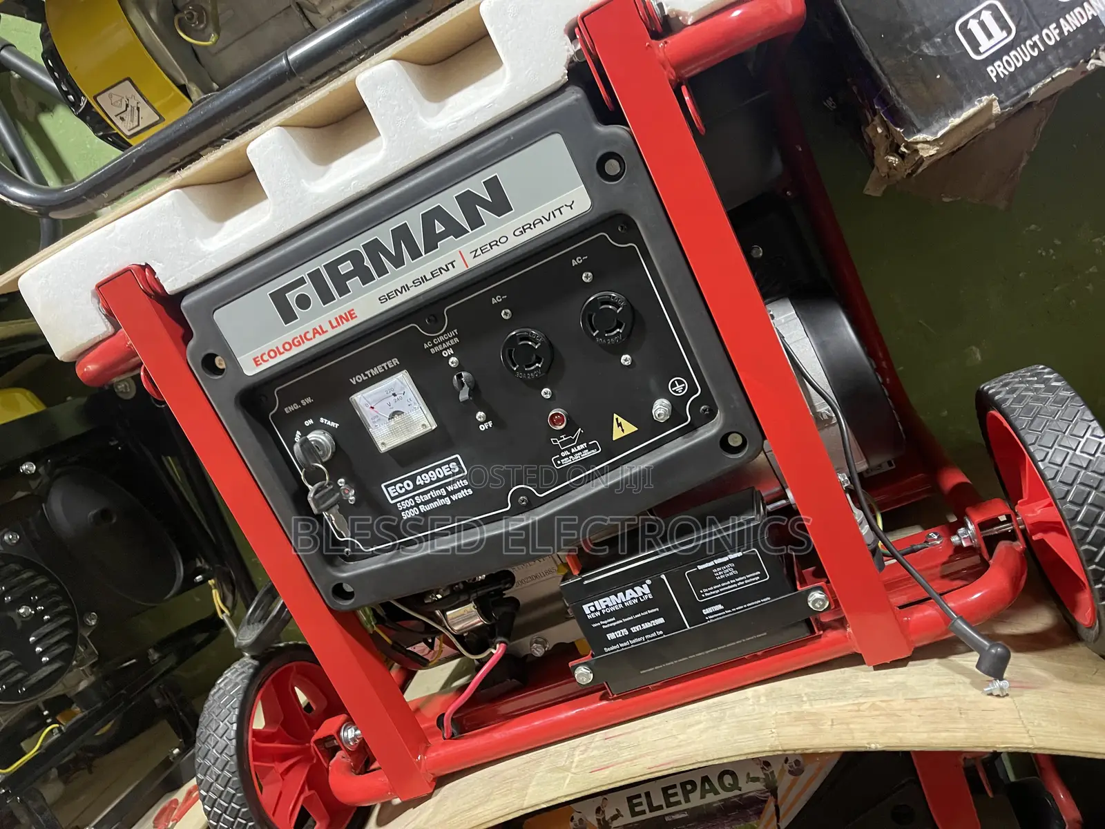 Firman 5.5kva Petrol Generator, Hundred Percent Copper Low Noise