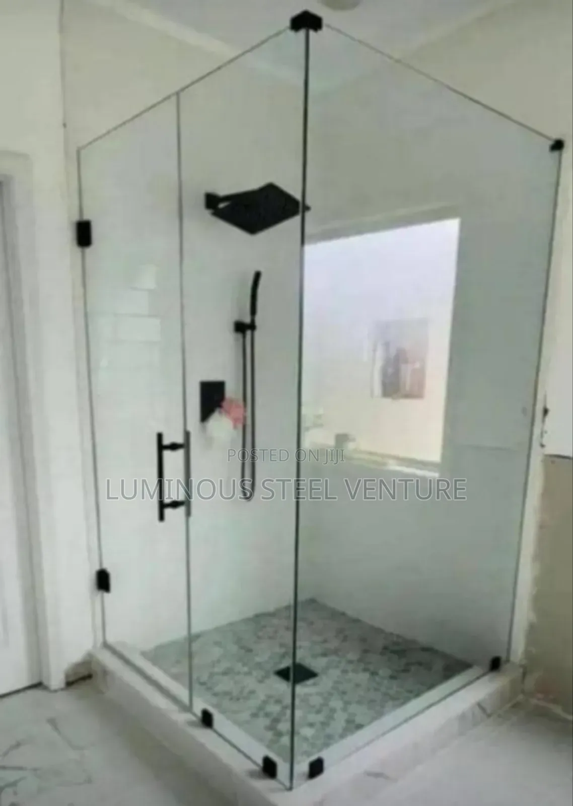 Plan Shower Cubicle With 10mm Glass Tampered Master Version