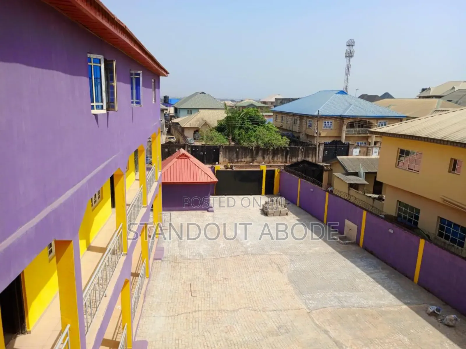 Functioning 10 Classroom School With Solar, CCTV on 2 Plots for Sale