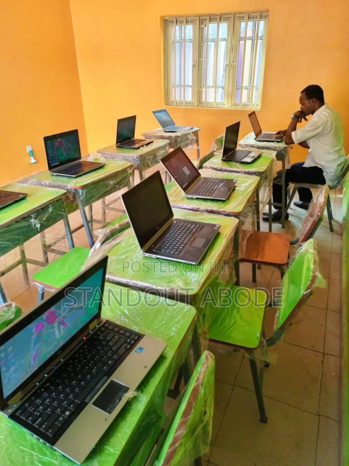 Functioning 10 Classroom School With Solar, CCTV on 2 Plots for Sale