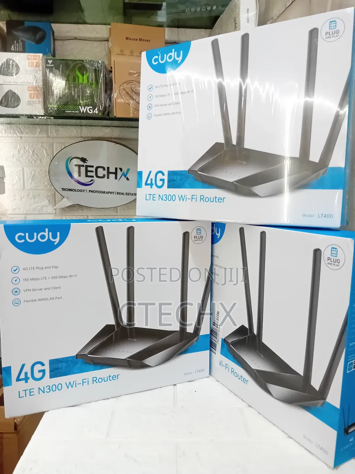 Cudy 4g Lte Router. Sim Card. FDD and Tdd, Ddns, PPTP/L2tp Vpn, Lt400