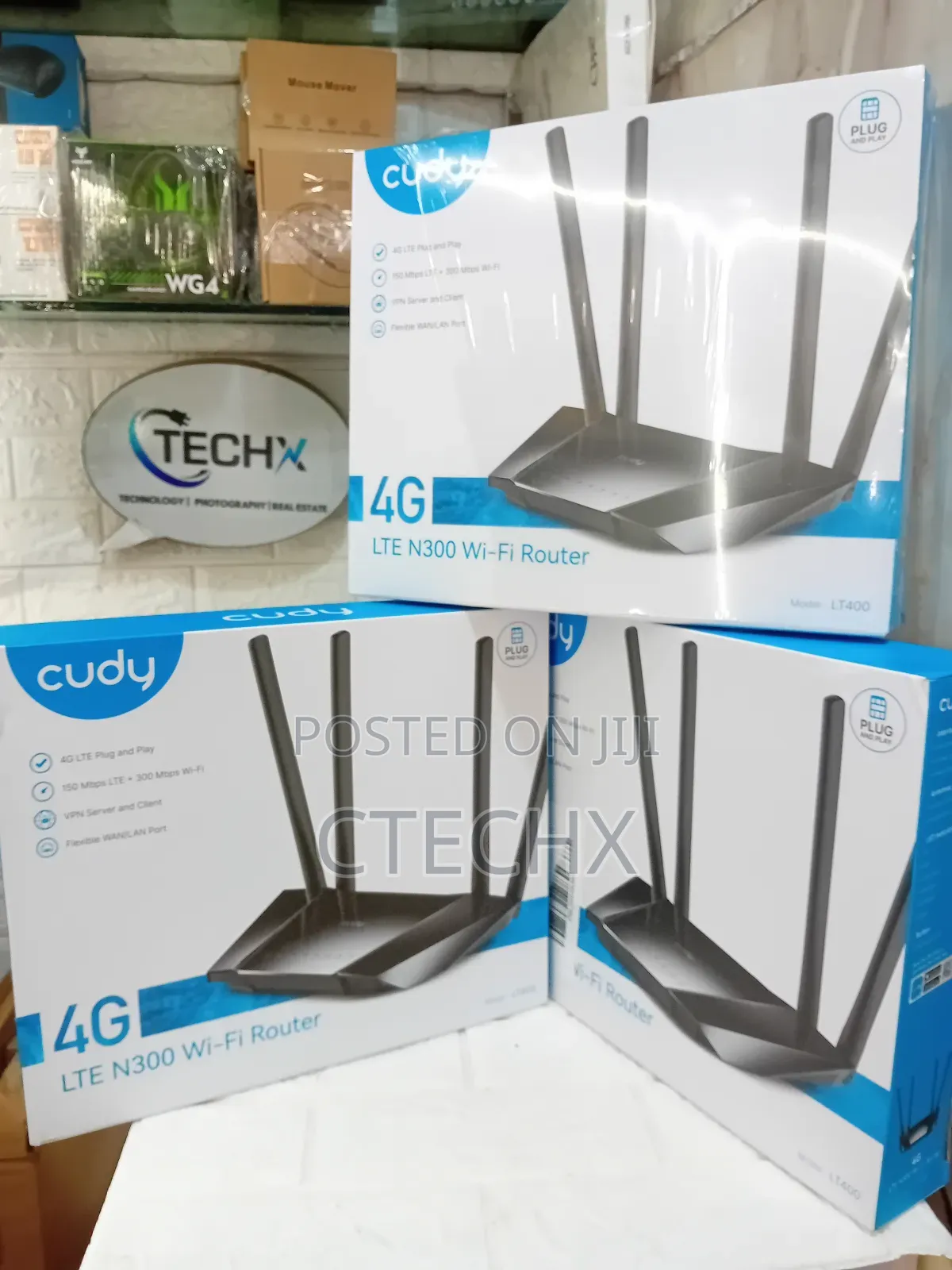 Cudy 4g Lte Router. Sim Card. FDD and Tdd, Ddns, PPTP/L2tp Vpn, Lt400