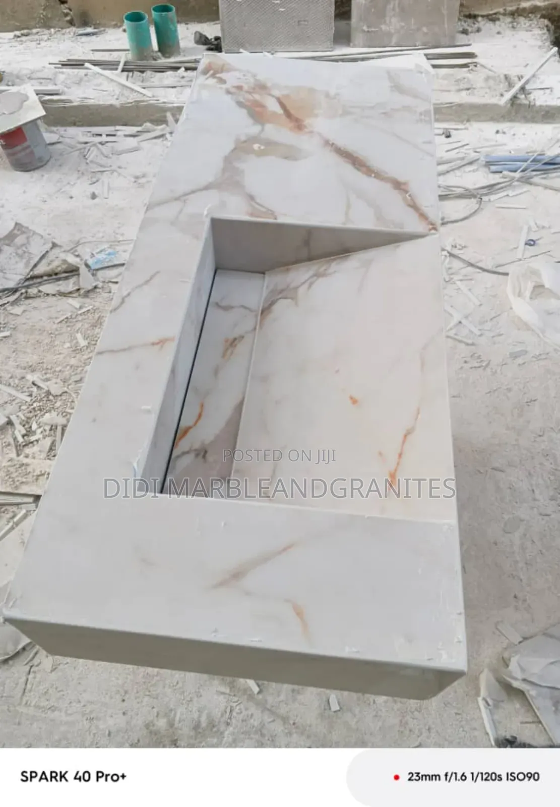 Marble Sink for Toilet